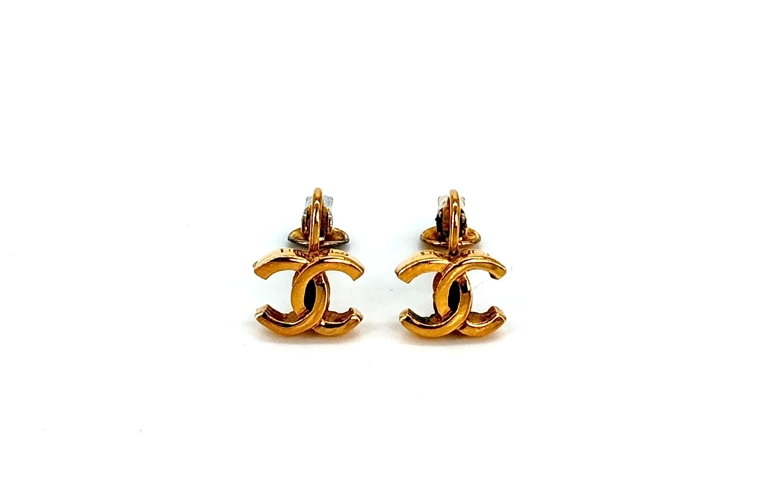 Coco Mark Earrings (Precious Metal) / GP Earrings, with Box — view 3