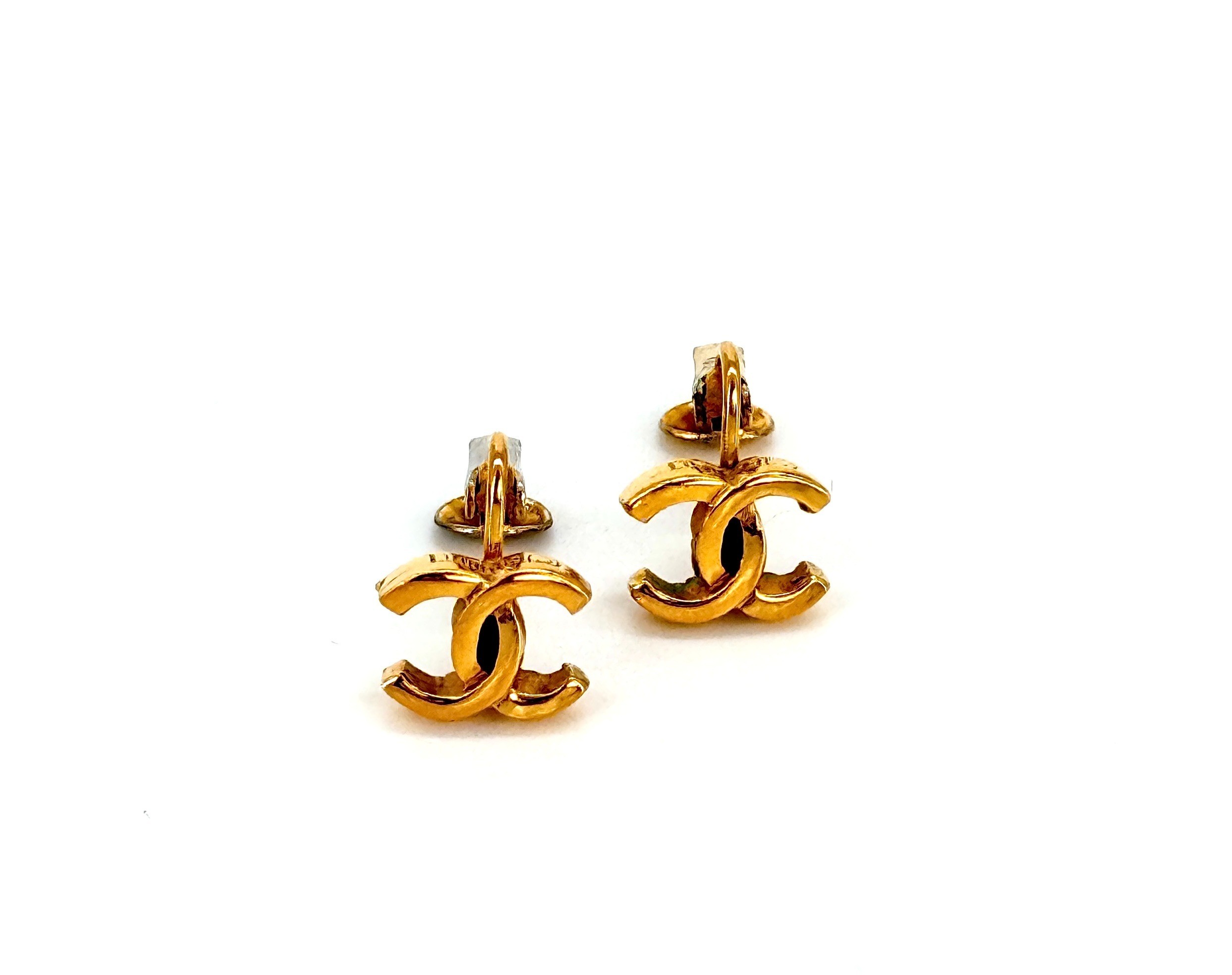 Coco Mark Earrings (Precious Metal) / GP Earrings, with Box — view 4