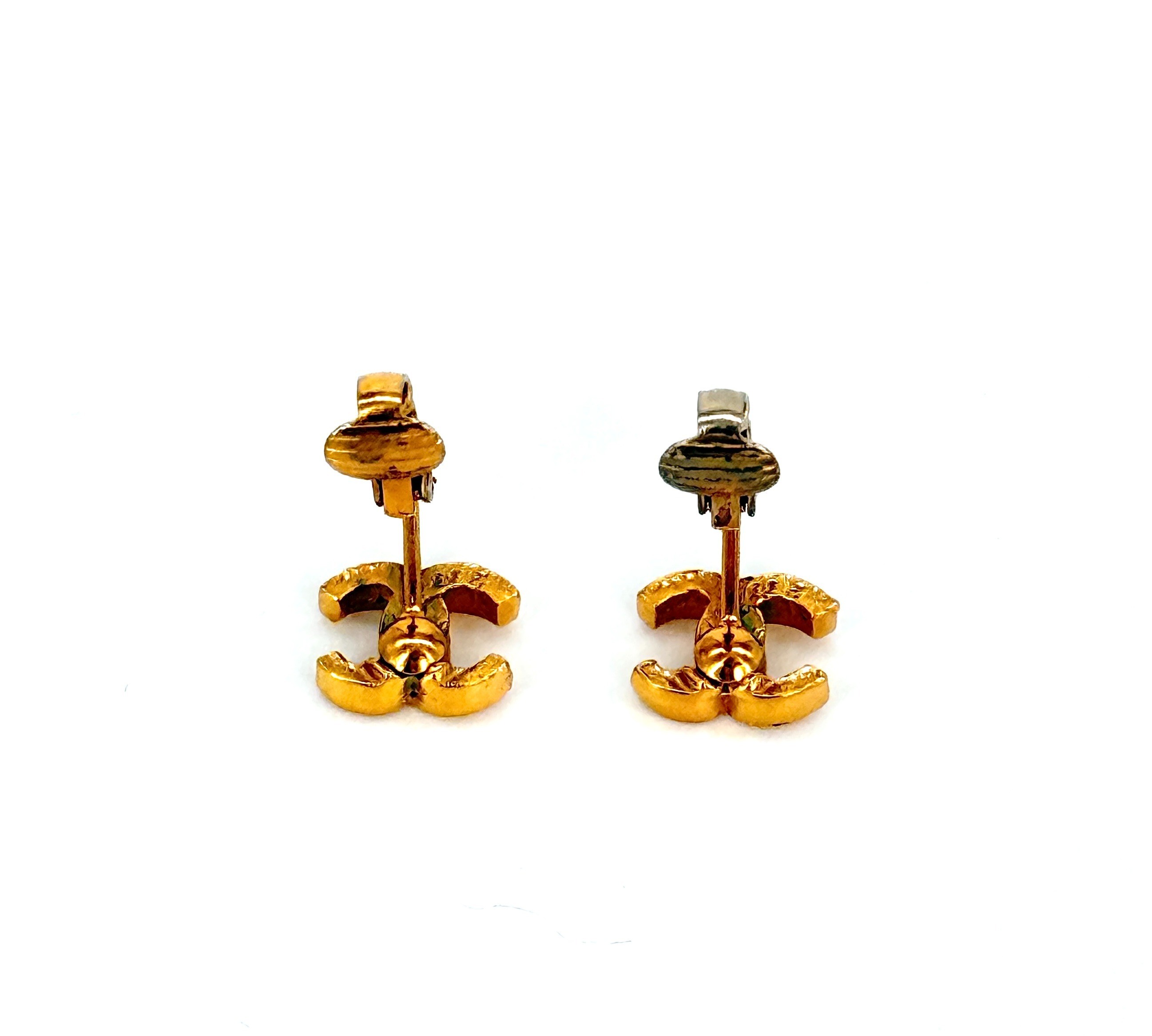 Coco Mark Earrings (Precious Metal) / GP Earrings, with Box — view 5