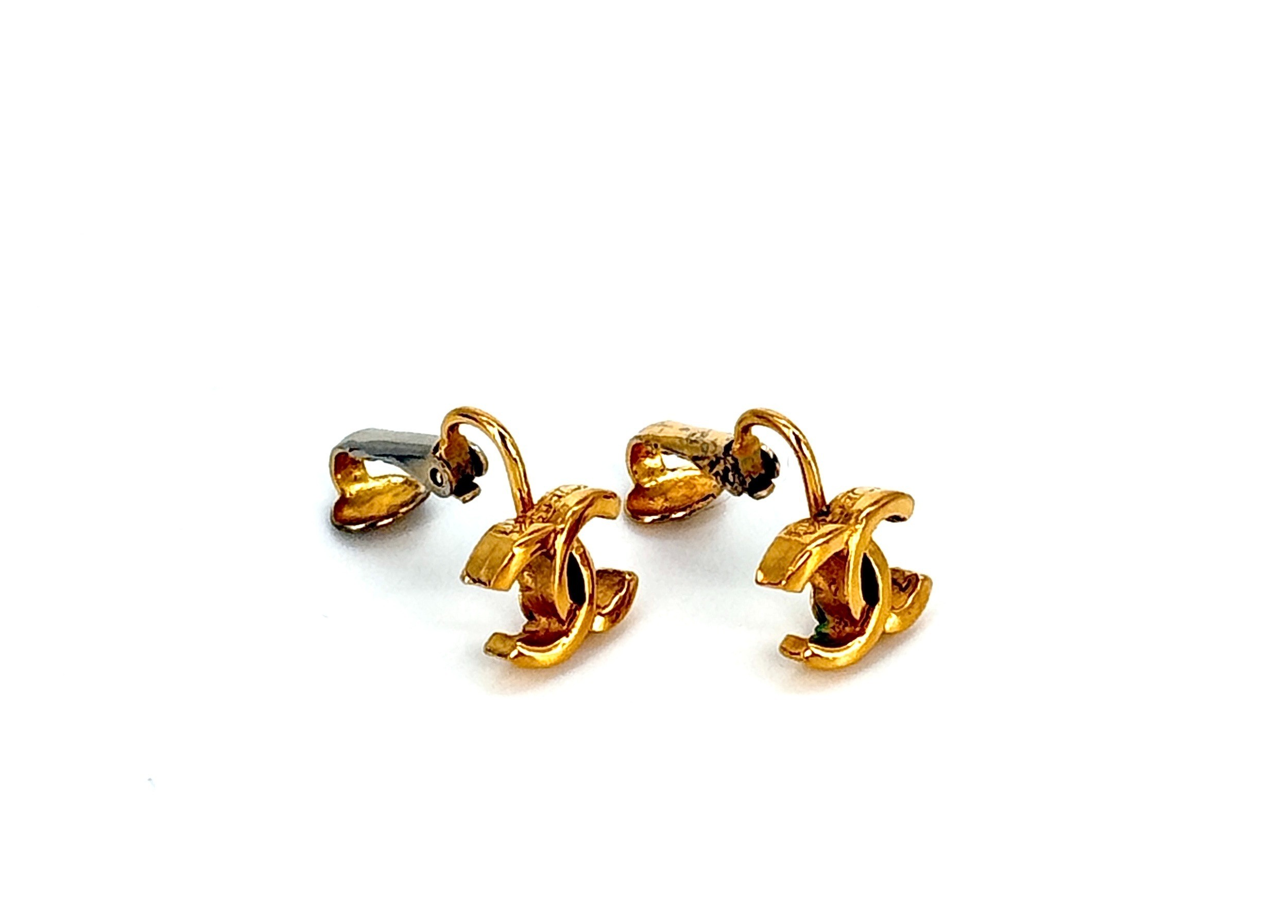 Coco Mark Earrings (Precious Metal) / GP Earrings, with Box — view 7