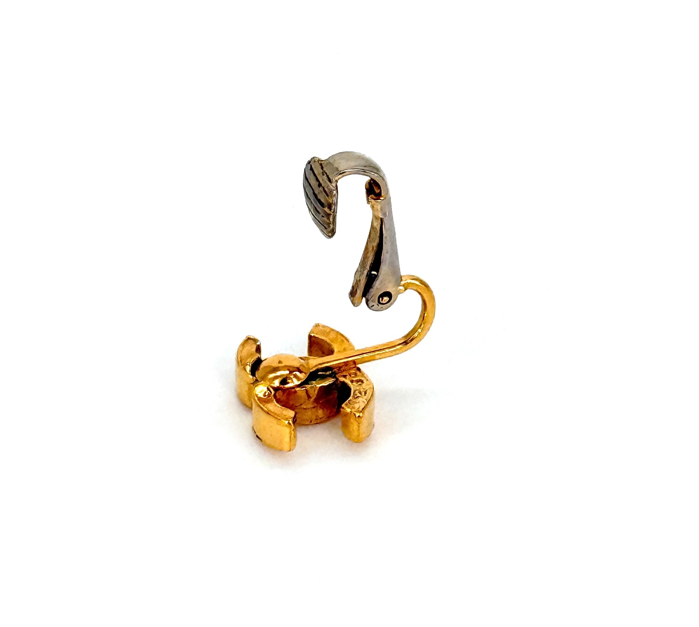 Coco Mark Earrings (Precious Metal) / GP Earrings, with Box — view 8