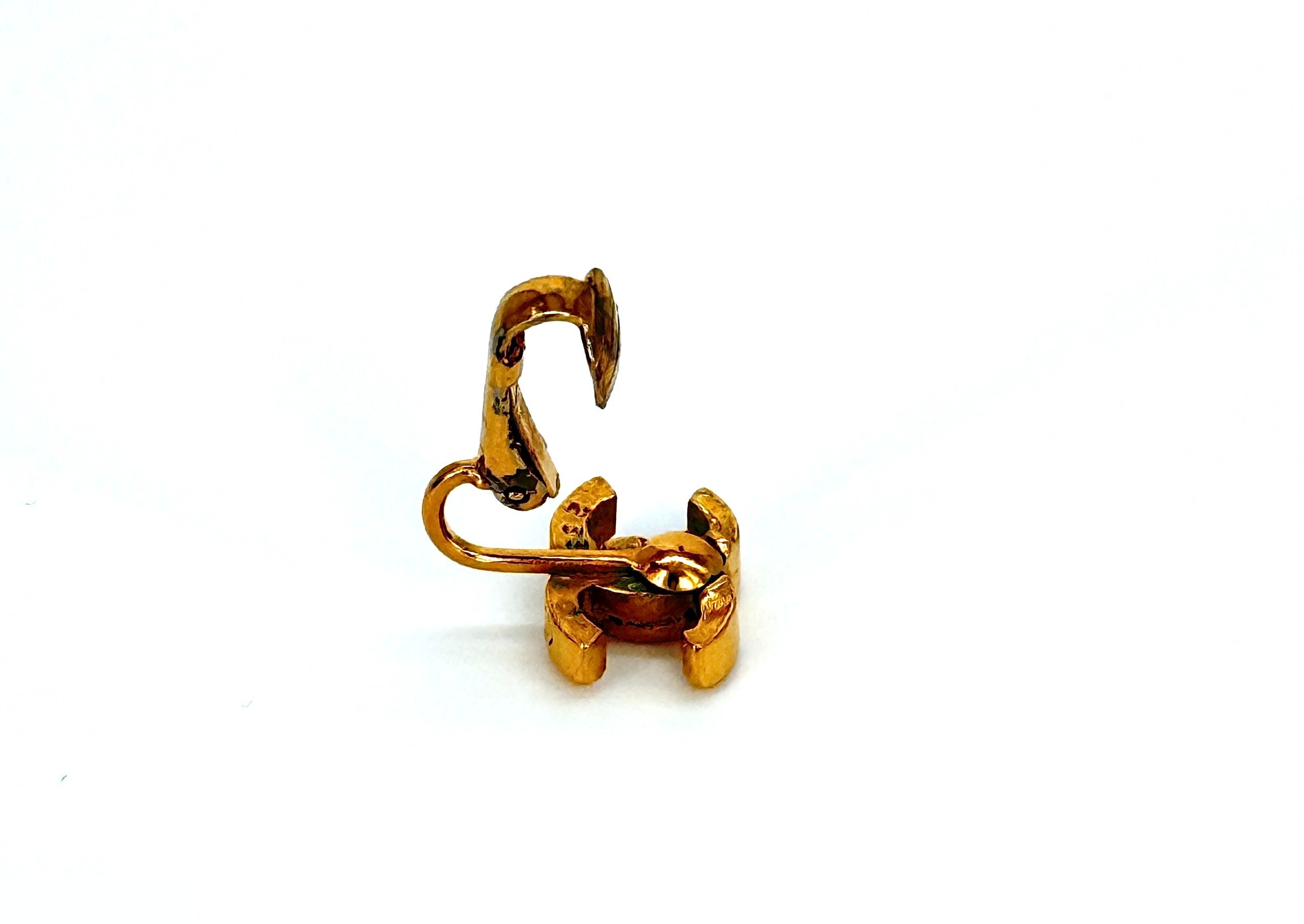 Coco Mark Earrings (Precious Metal) / GP Earrings, with Box — view 9