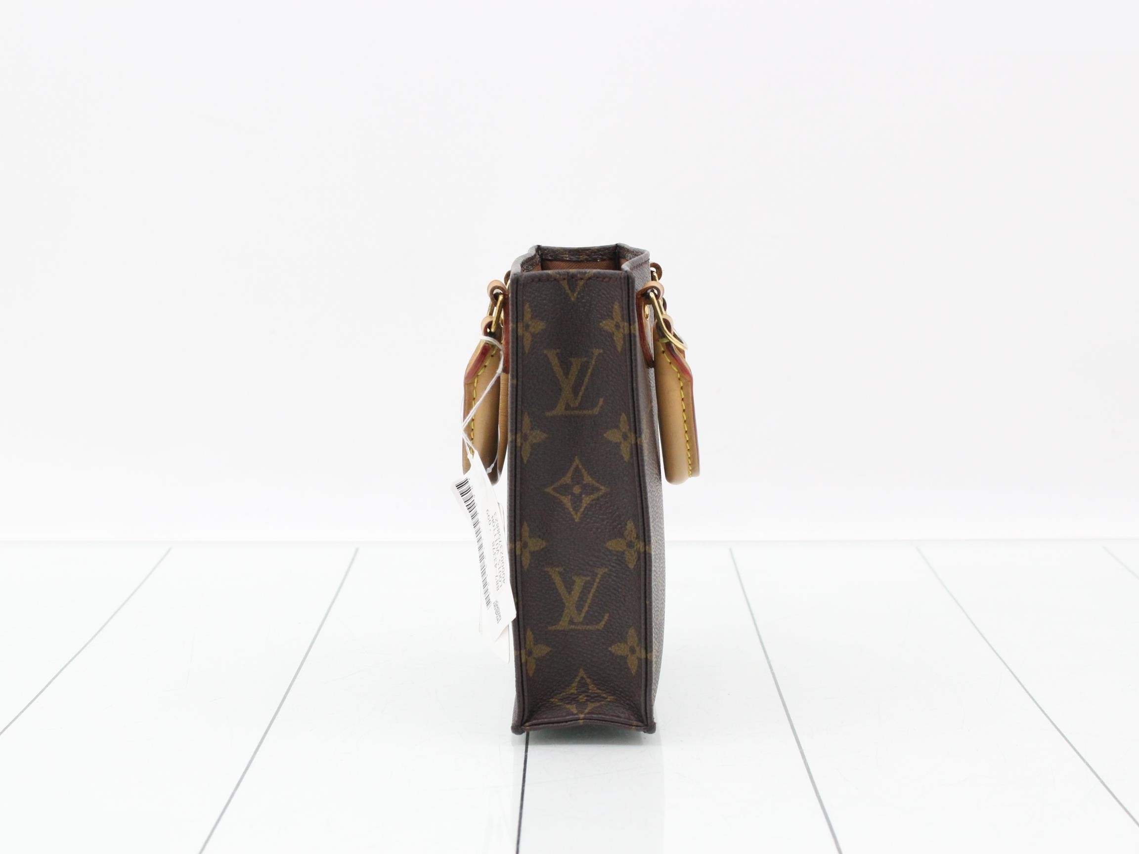 Monogram Petite Sac Plat Shoulder Bag — view 4