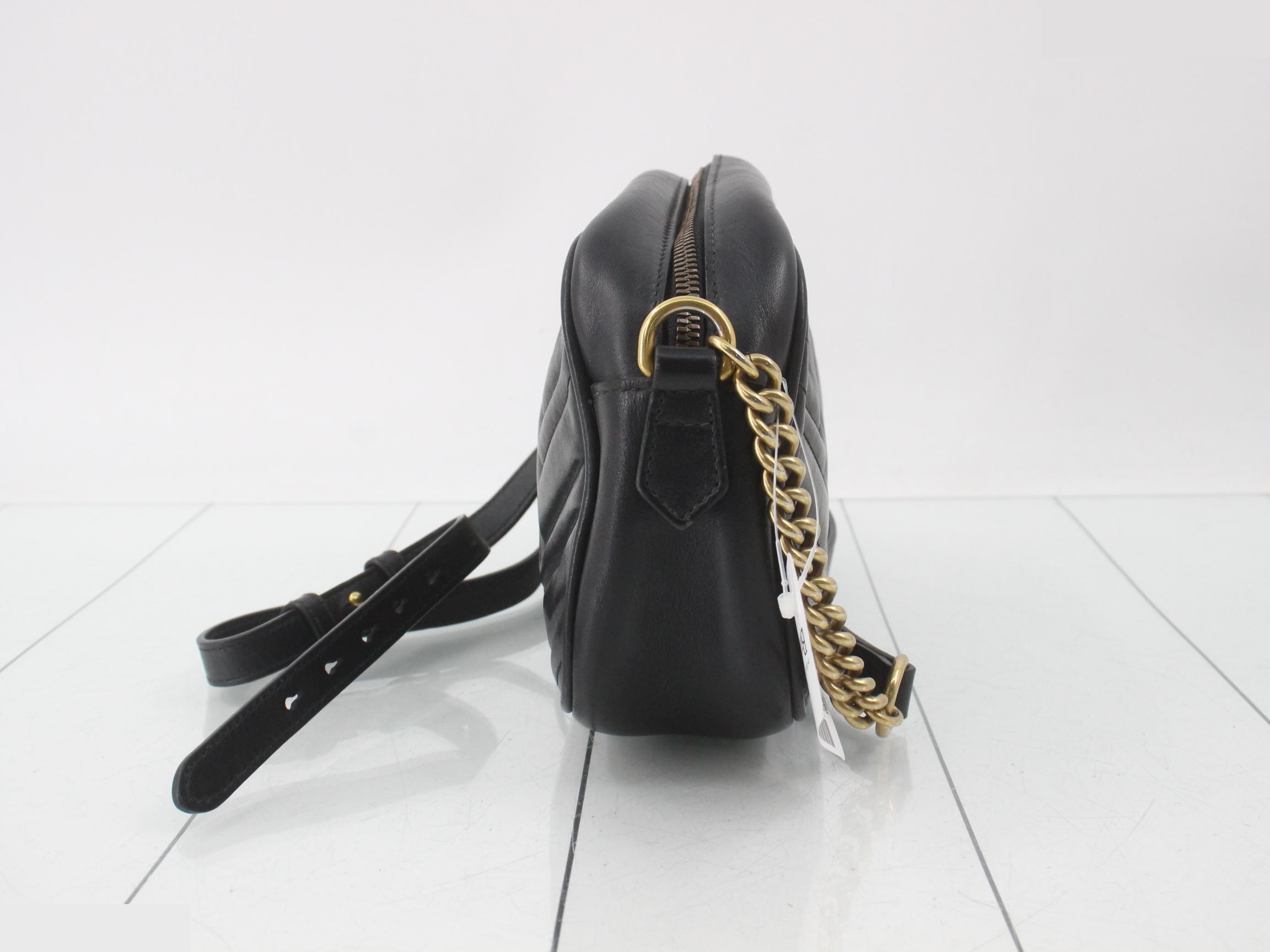 GG Marmont Quilted Shoulder Bag — view 3