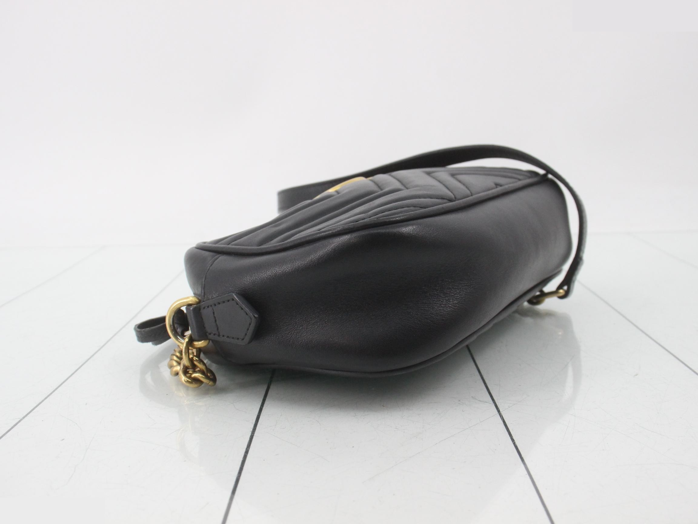 GG Marmont Quilted Shoulder Bag — view 5