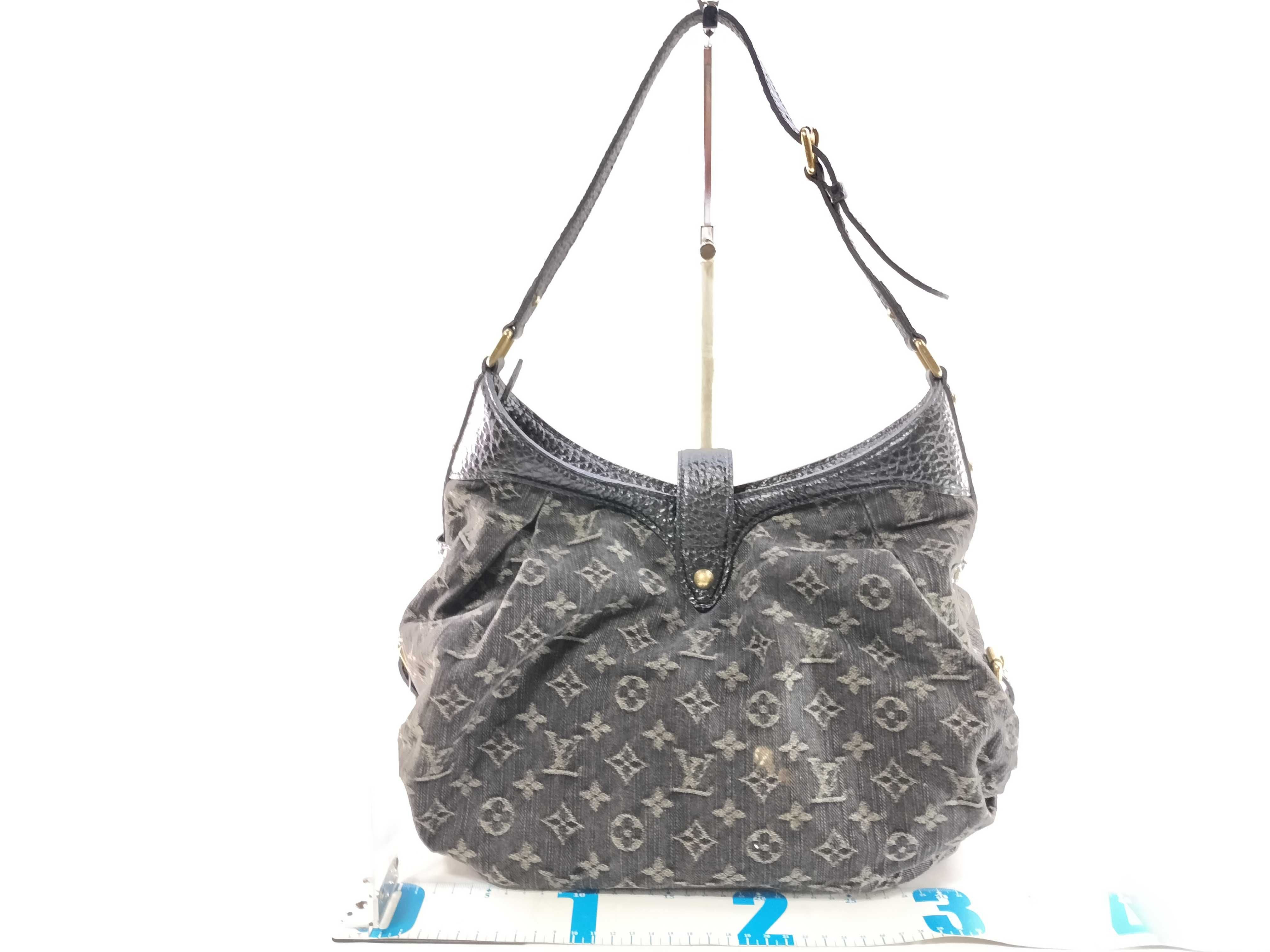 Monogram Denim Slightly Shoulder Bag — view 2