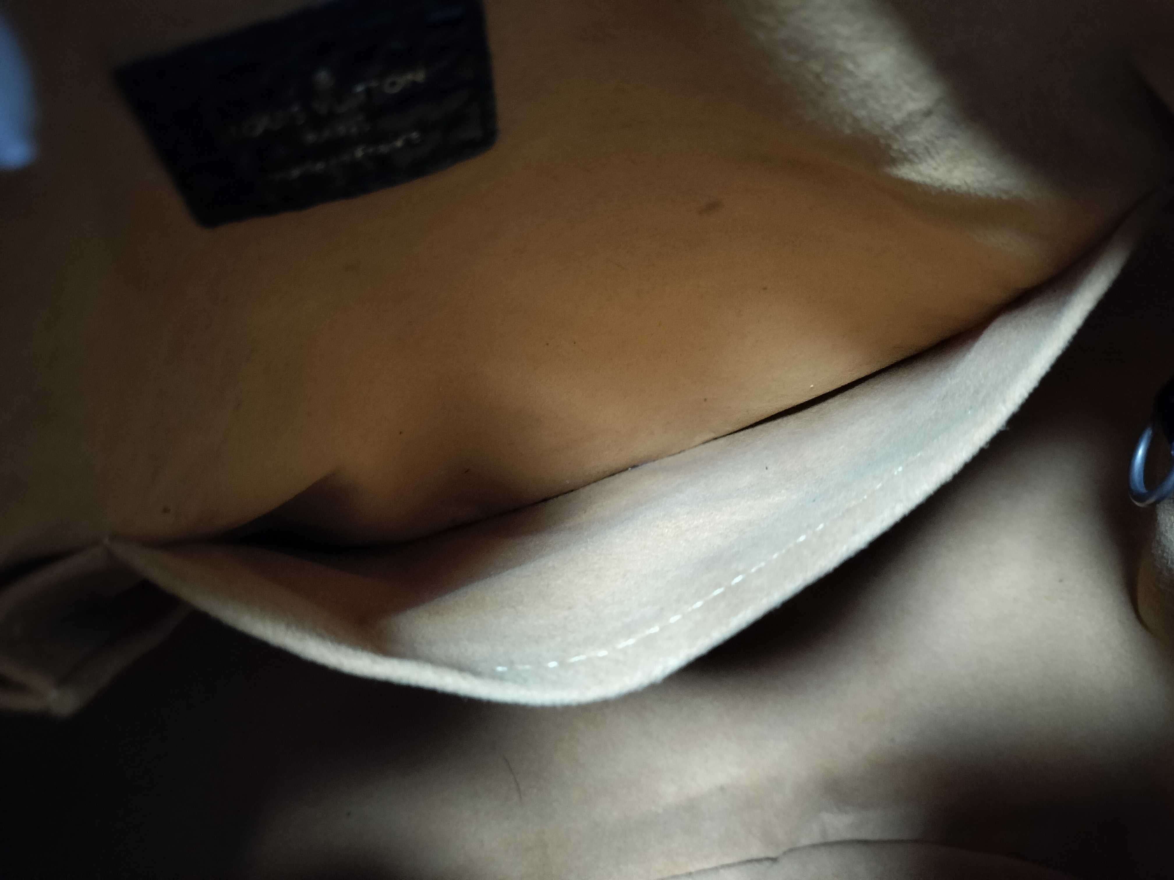 Monogram Denim Slightly Shoulder Bag — view 11