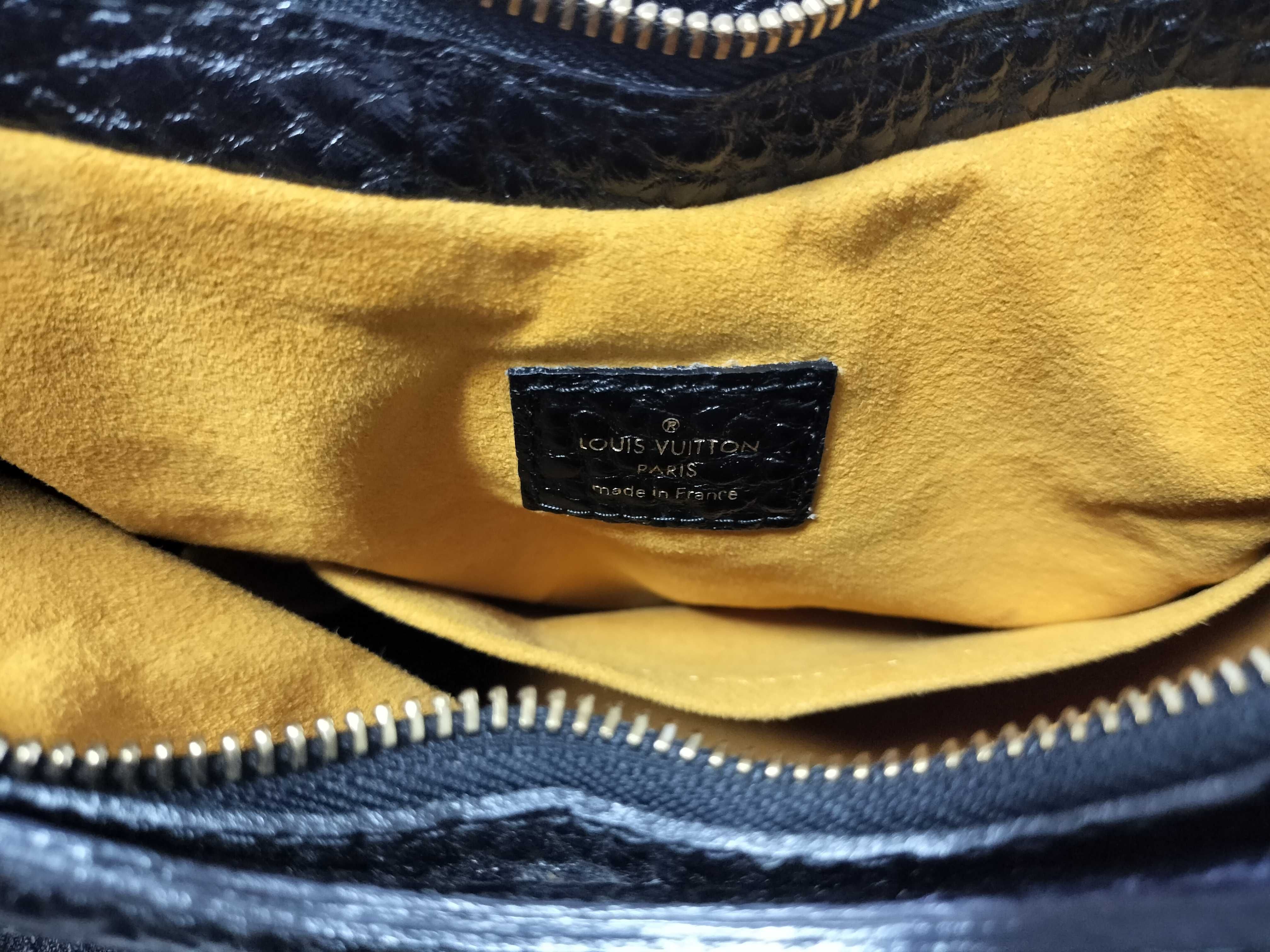 Monogram Denim Slightly Shoulder Bag — view 12
