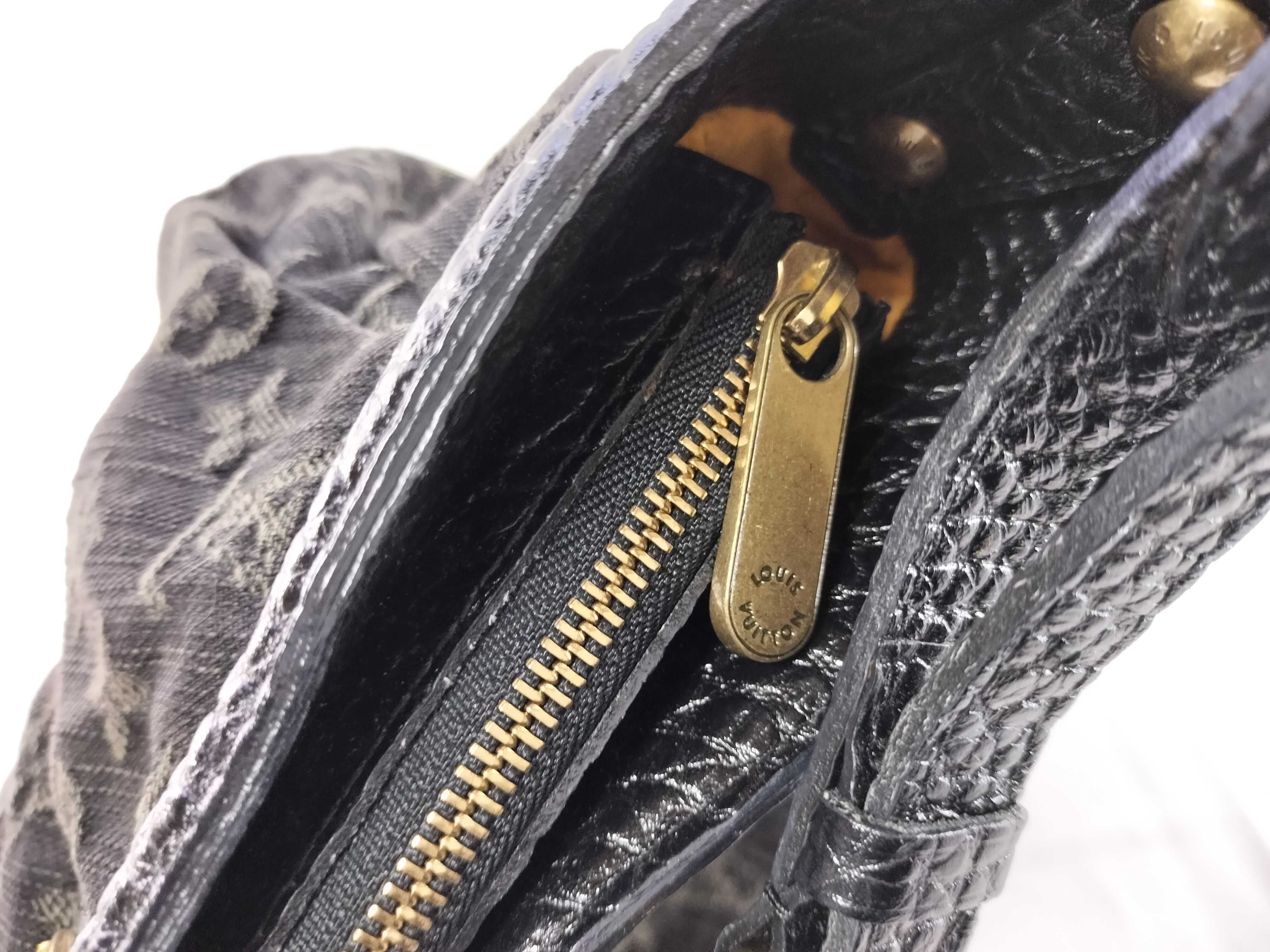 Monogram Denim Slightly Shoulder Bag — view 13