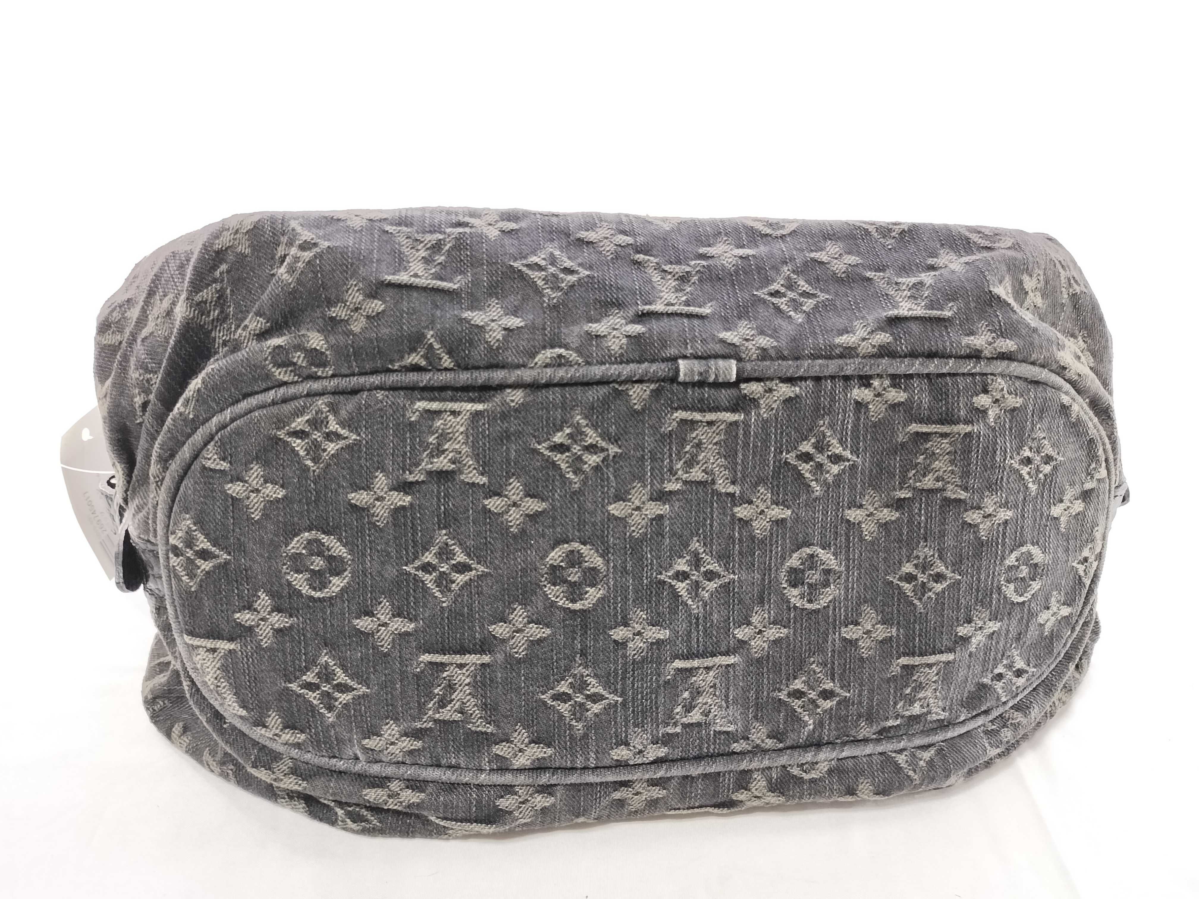 Monogram Denim Slightly Shoulder Bag — view 7