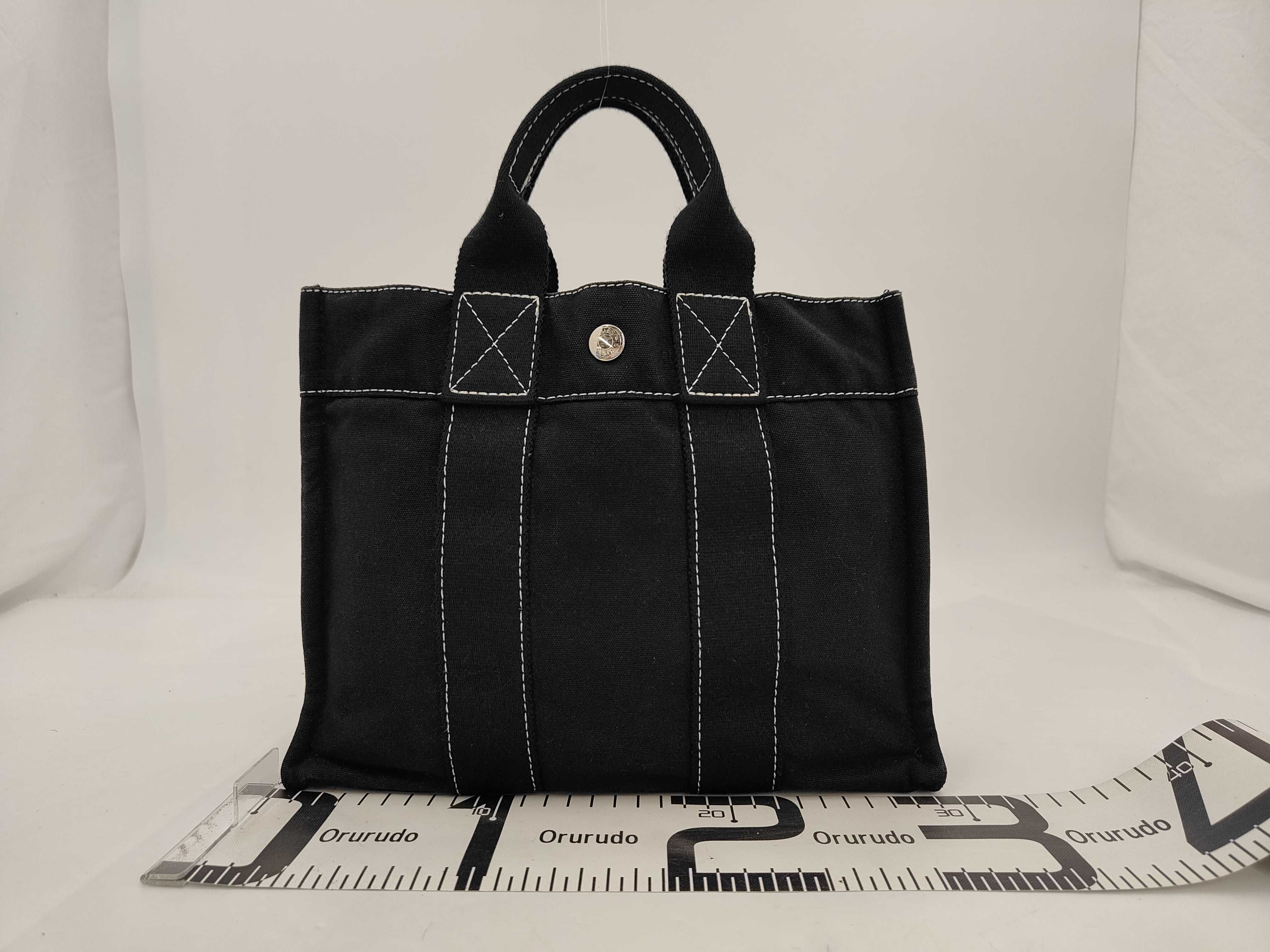 Deauville PM Black Tote Bag — view 2