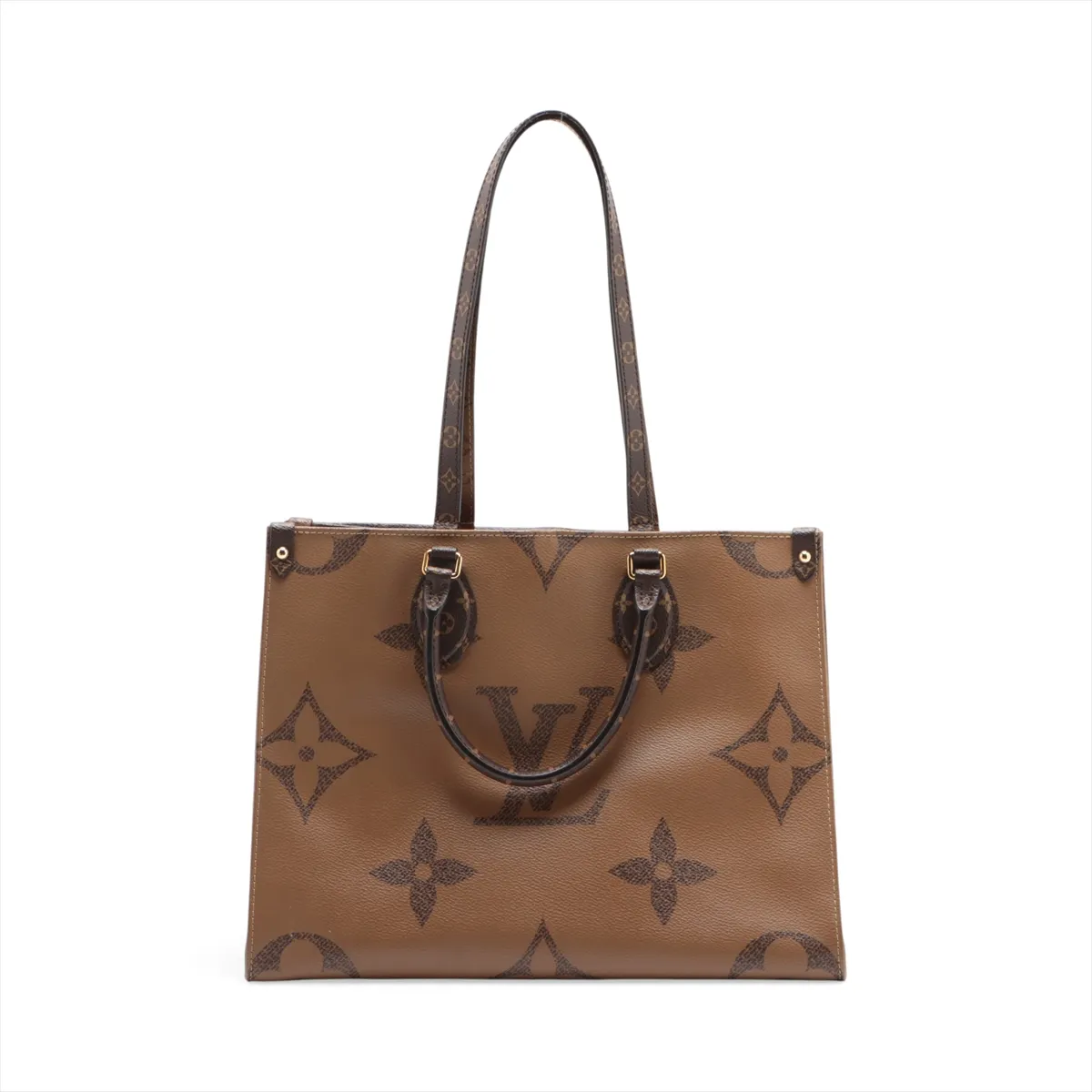 Giant Monogram Reverse OnTheGo MM M45039 FX0260 Brown (RFID detected) — view 2