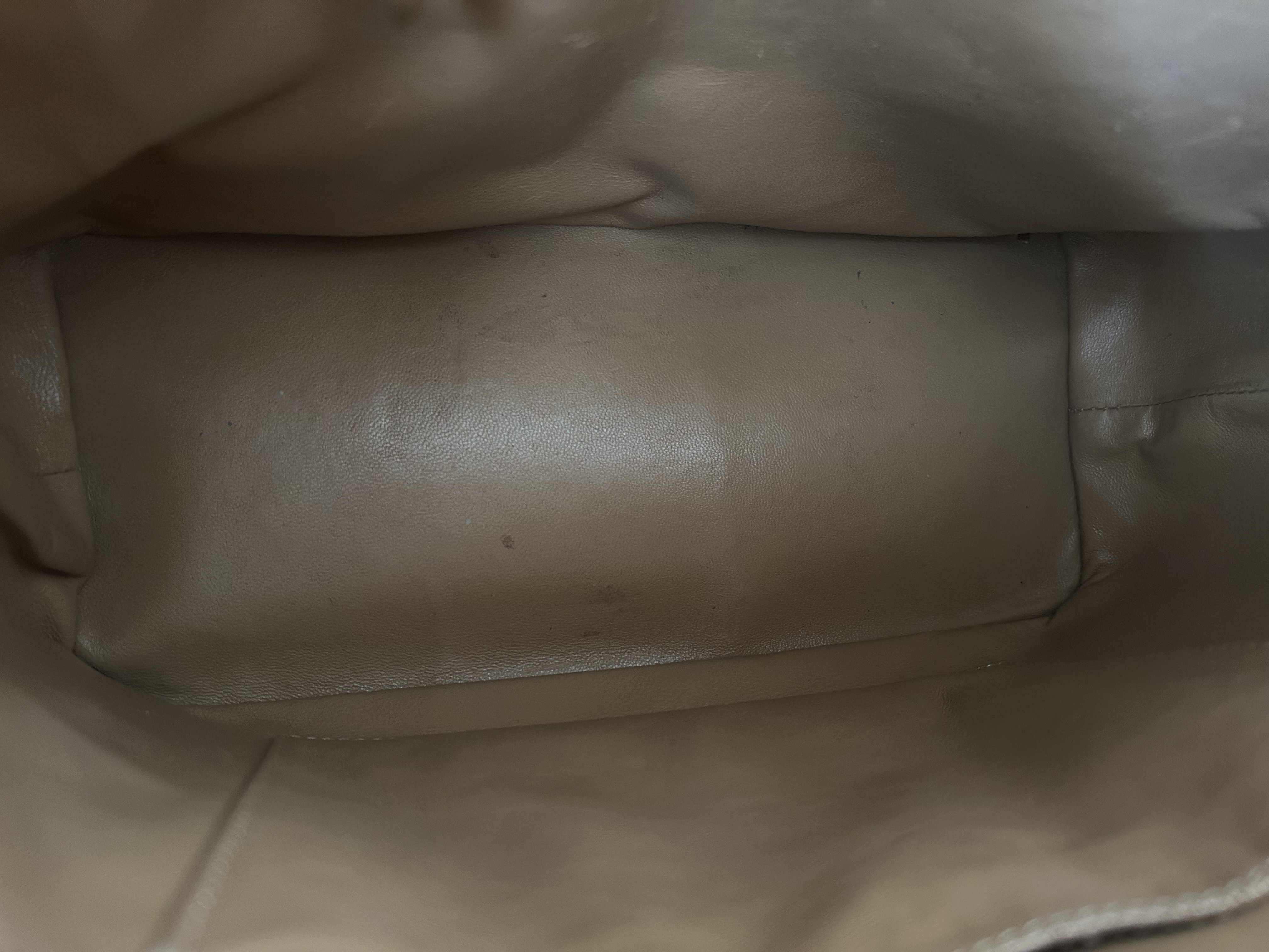 Reprint Tote Caviar Skin Gold Hardware Bag — view 6