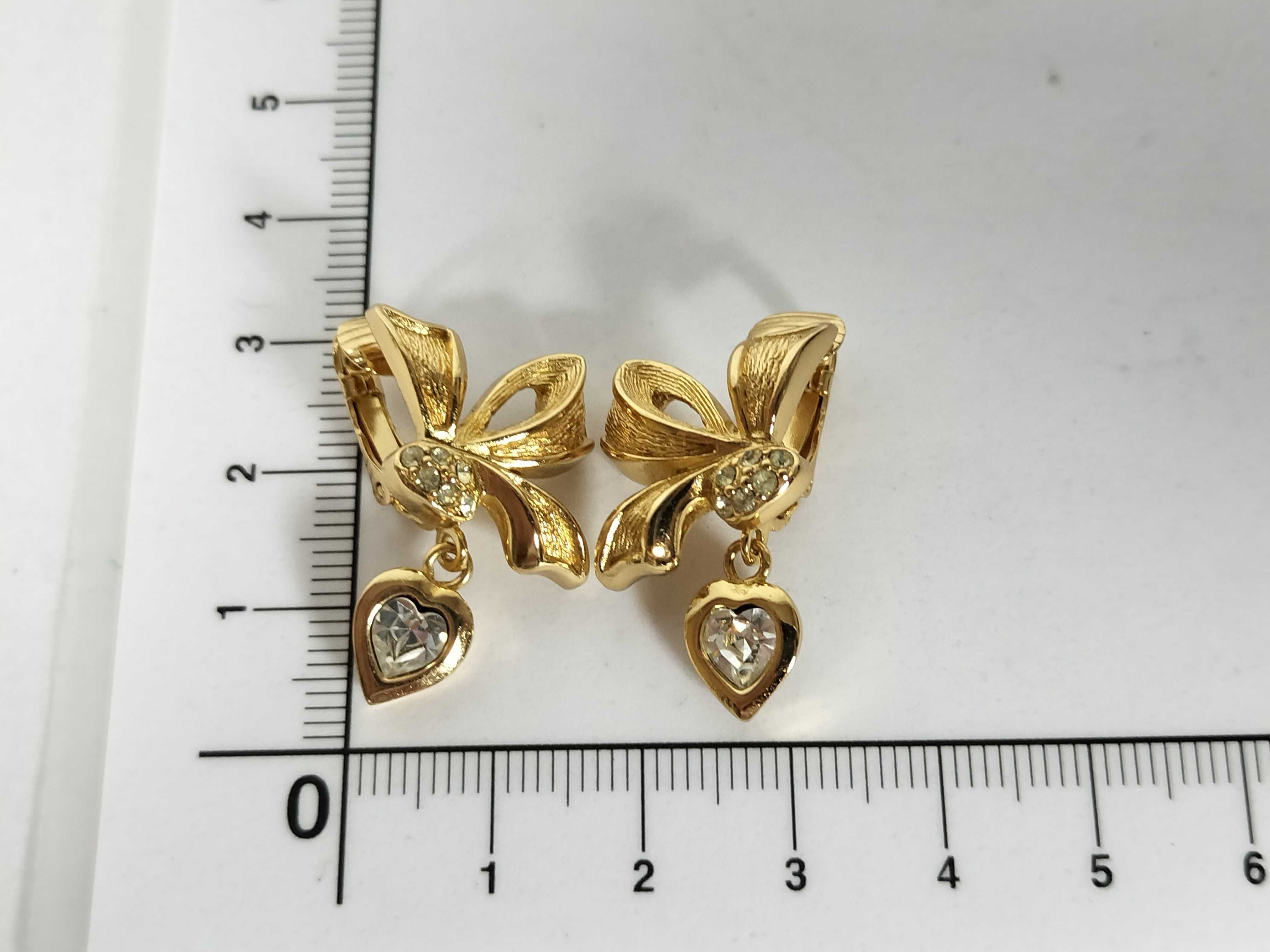 earrings, gold earrings. — view 5