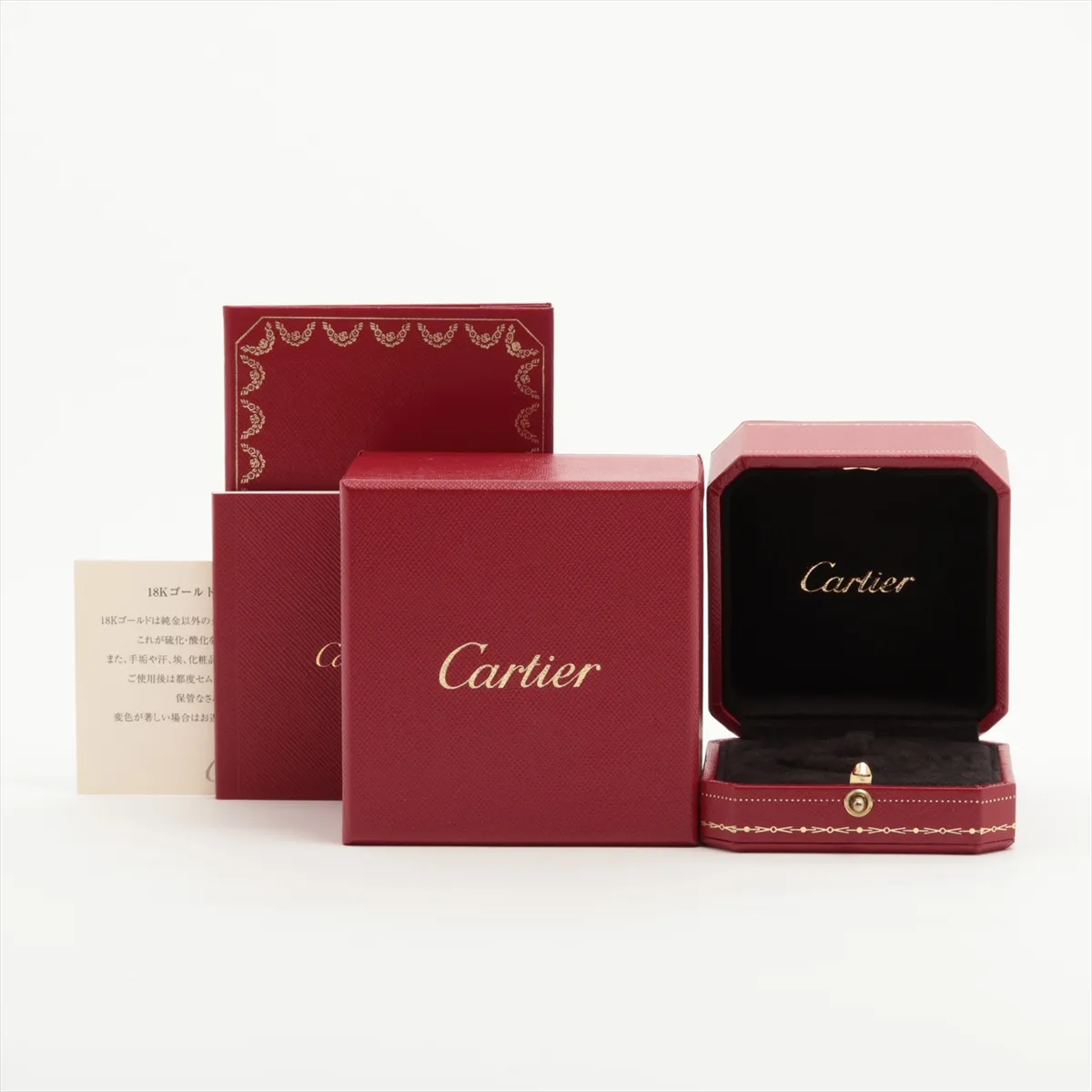 Trinity Ring 750 (Yellow Gold x Pink Gold x White Gold) 9.3g Size 55 VR4898 (Solder markings, dents) B4052755 — view 6