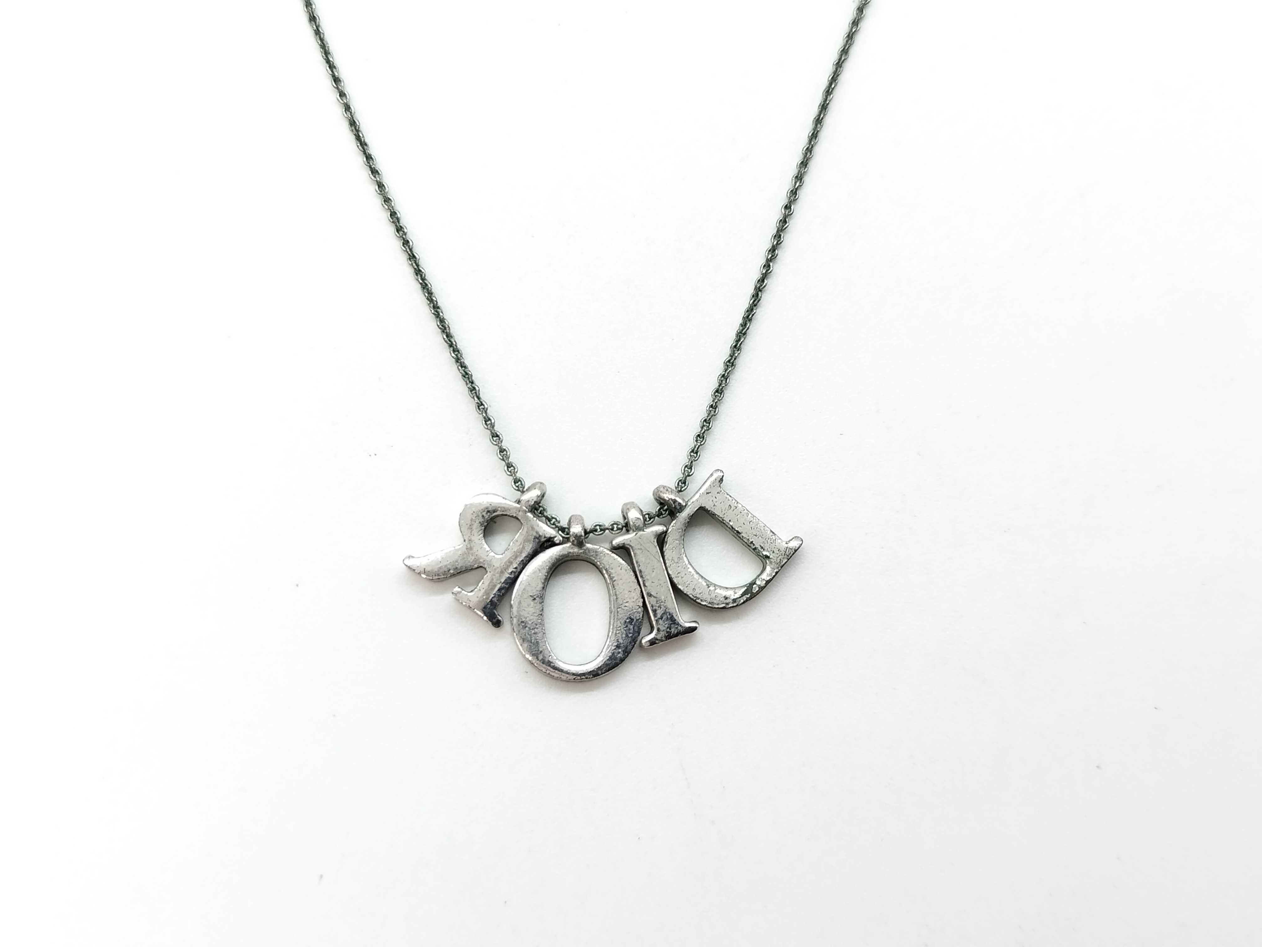 necklace, silver necklace — view 3