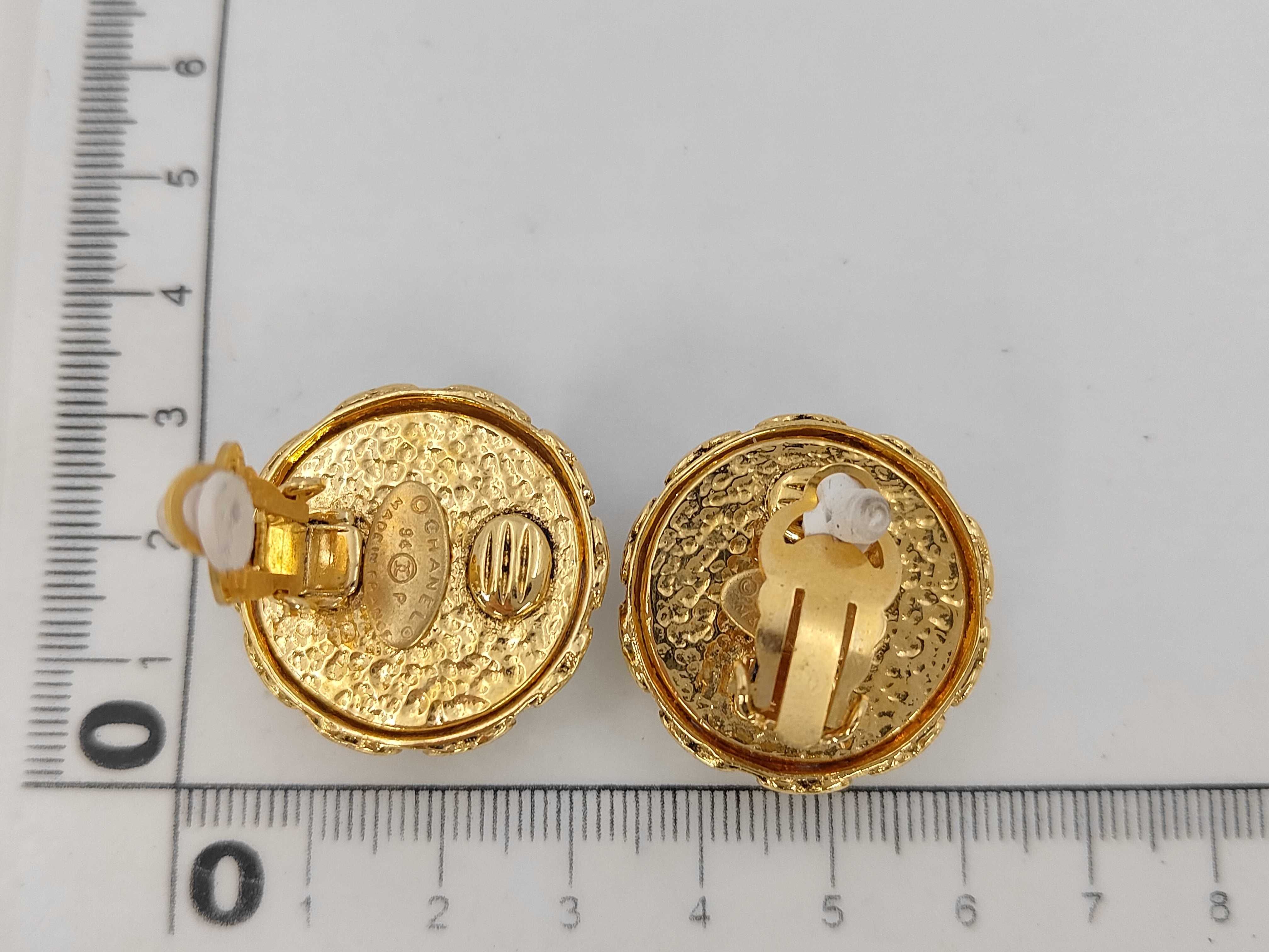 Pearl Earrings, Large Chanel Earrings — view 5