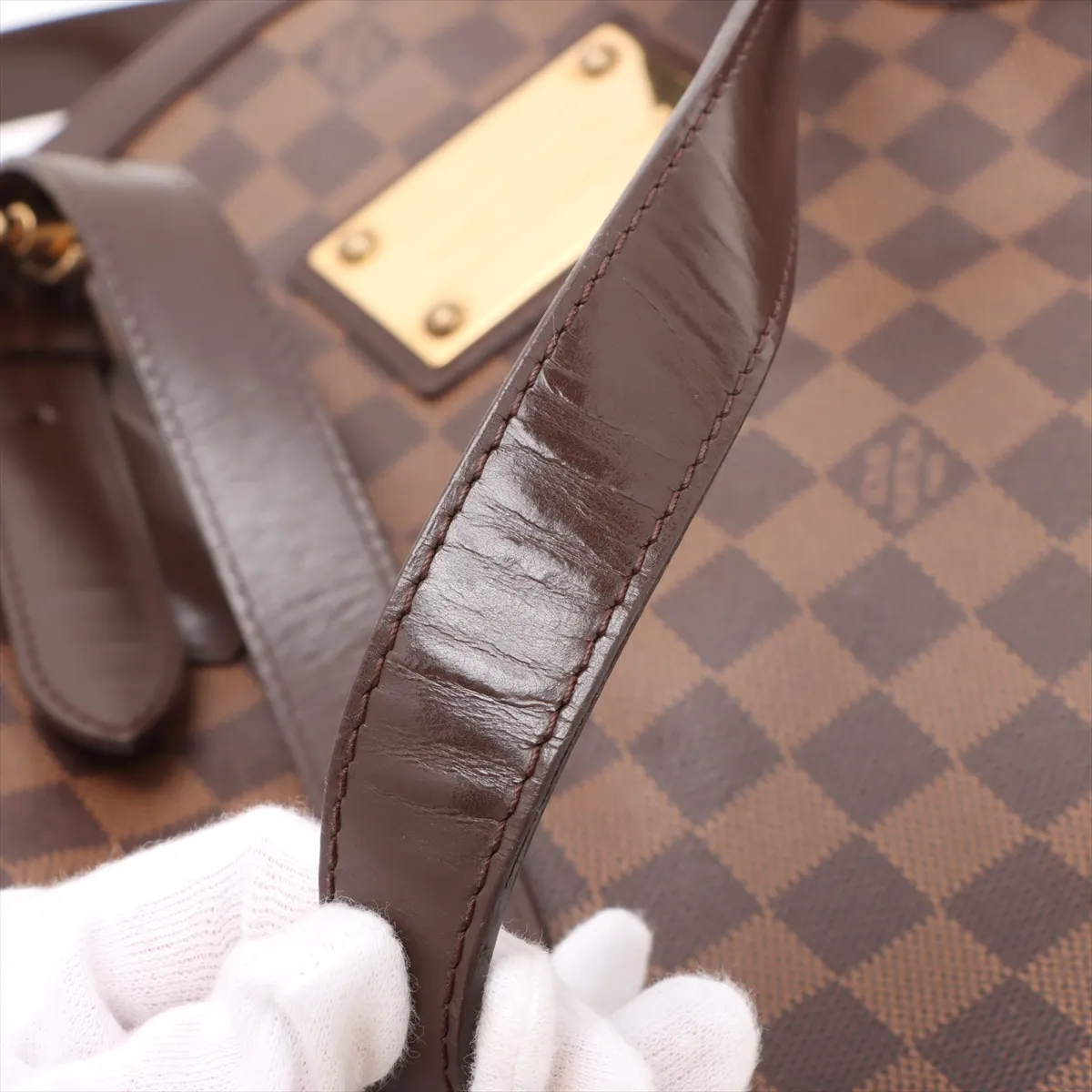 Damier Hampstead MM N51204 SP2027 Brown — view 13