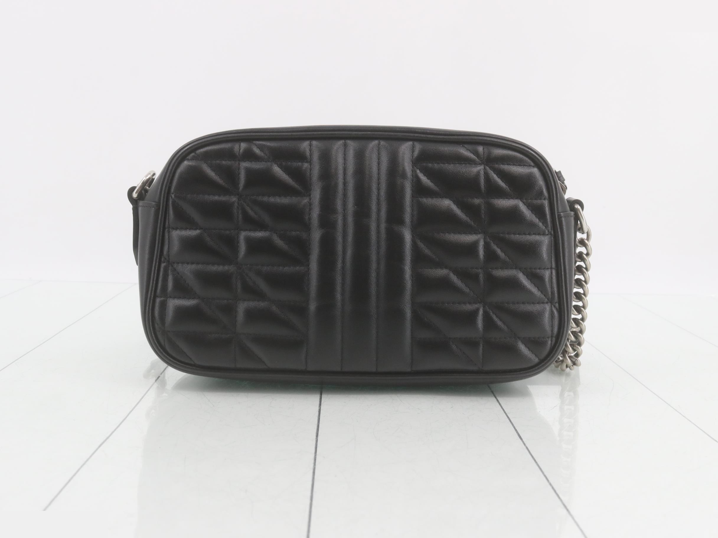Marmont Shoulder Bag, Black, Quilted, 447632 — view 2