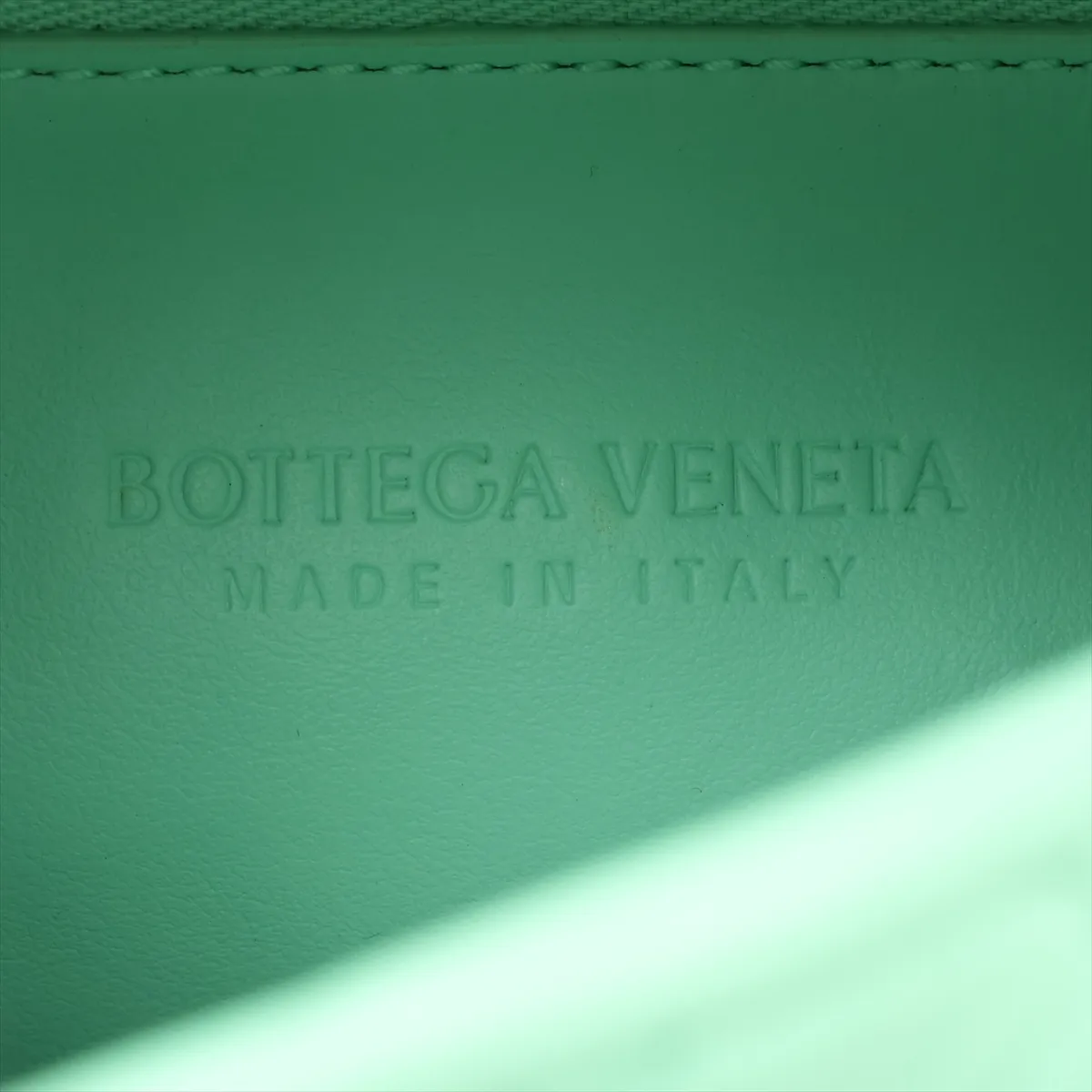 Intrecciato Small Hop Leather Shoulder Bag, Green — view 9