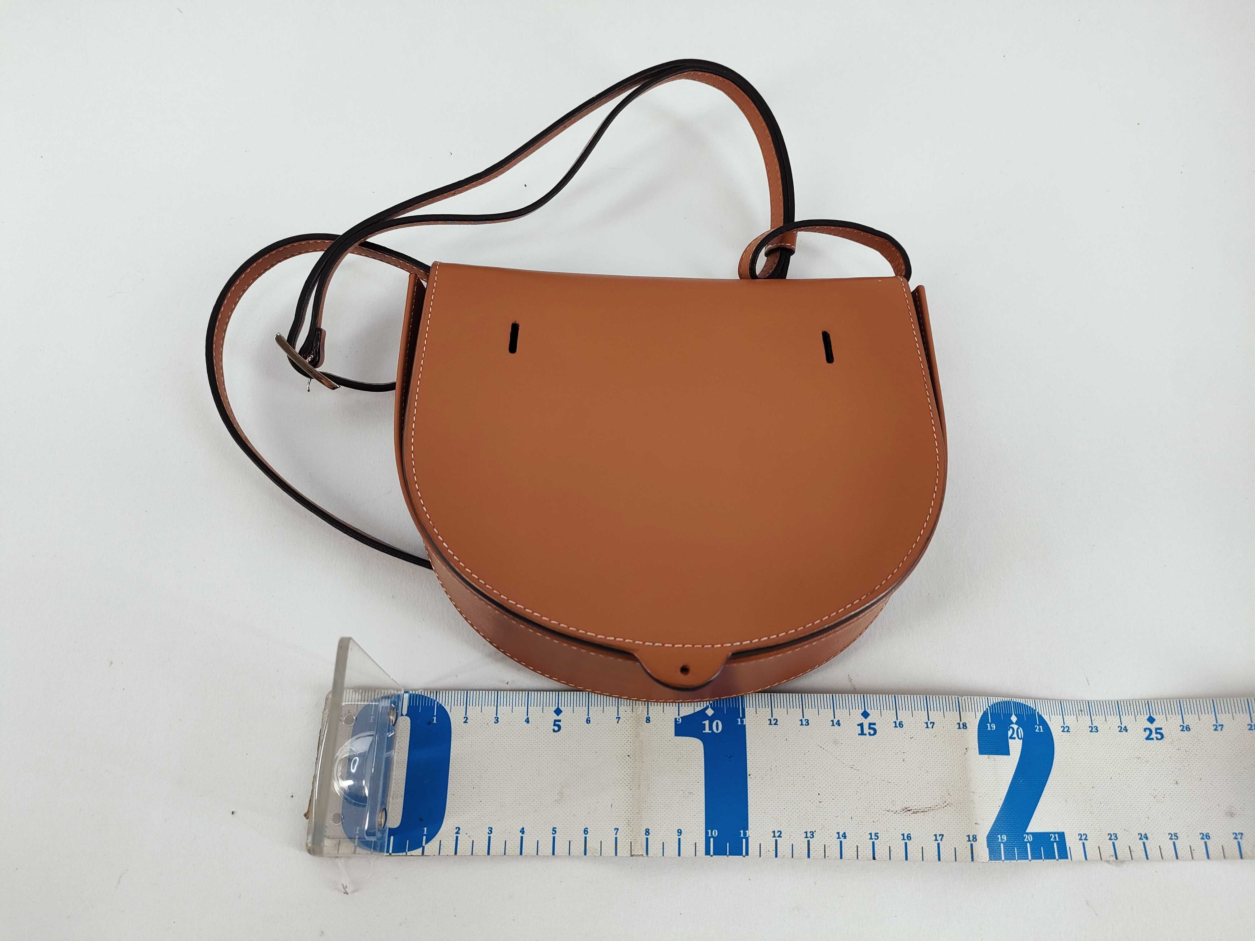 shoulder bag, brown. — view 2