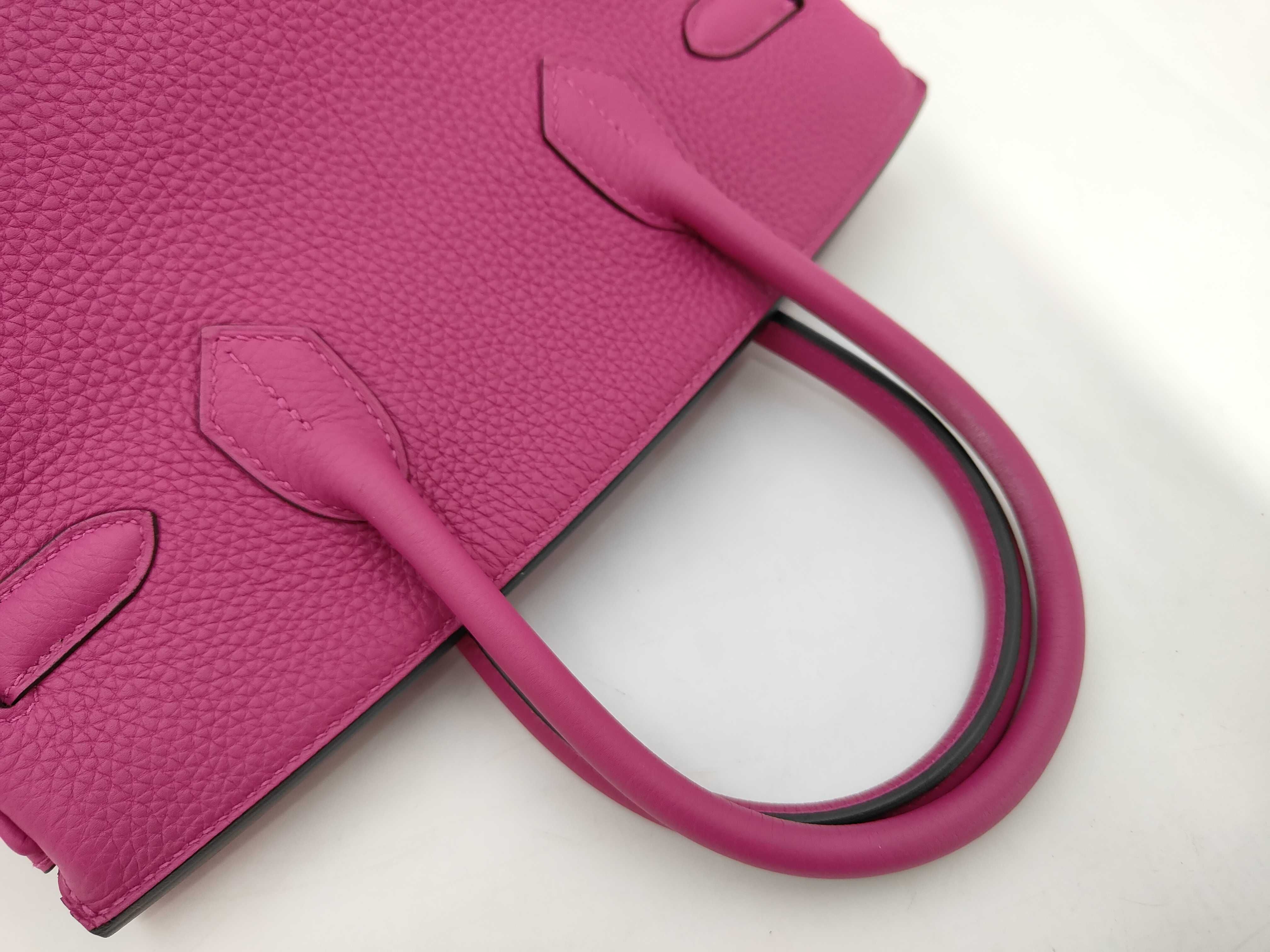 Birkin 30 Rose Purple Togo Leather Silver Hardware D Stamp Handbag — view 4
