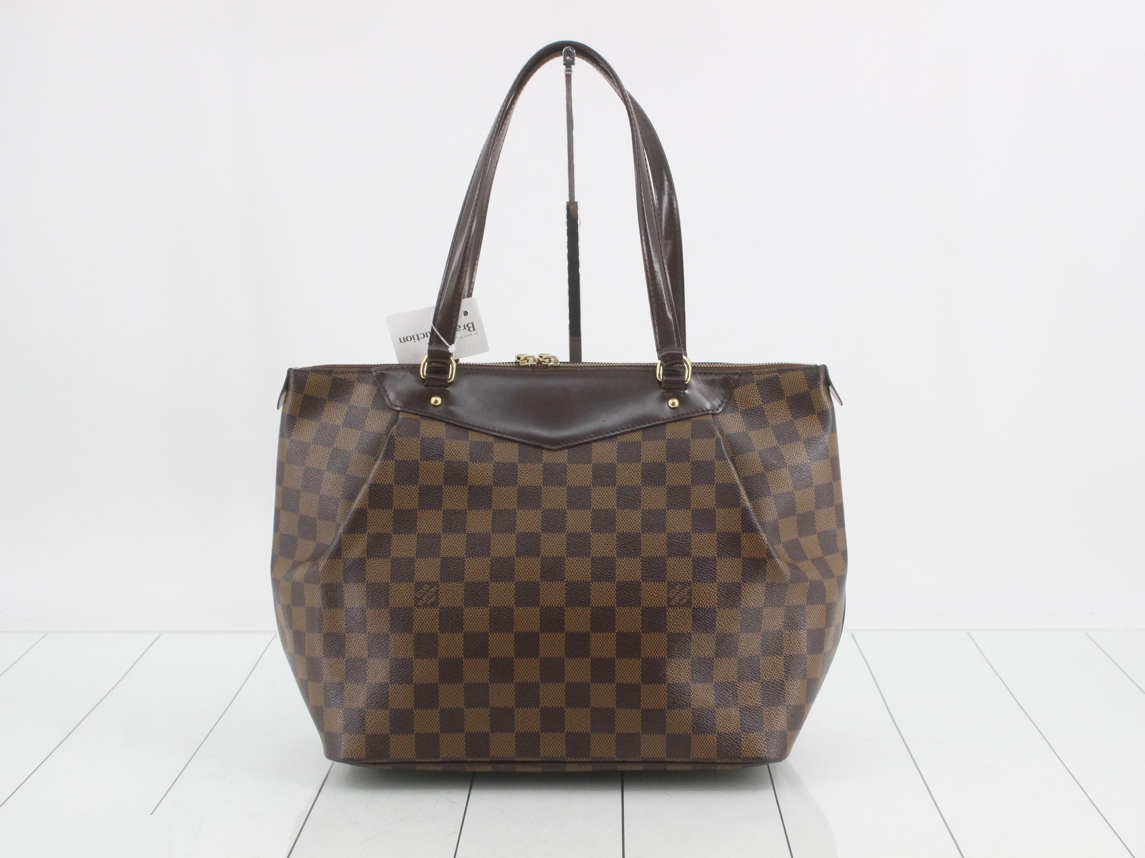 Westminster GM Damier Ebene Brown Tote Bag — view 2