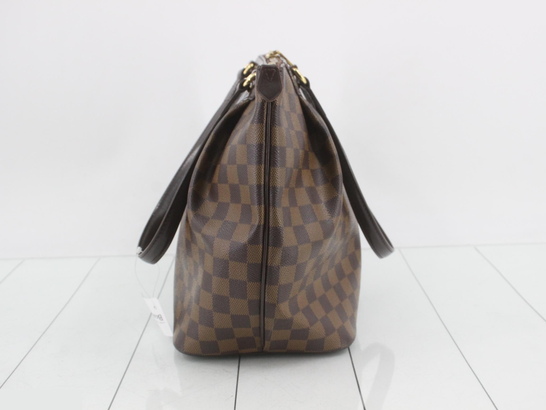 Westminster GM Damier Ebene Brown Tote Bag — view 4