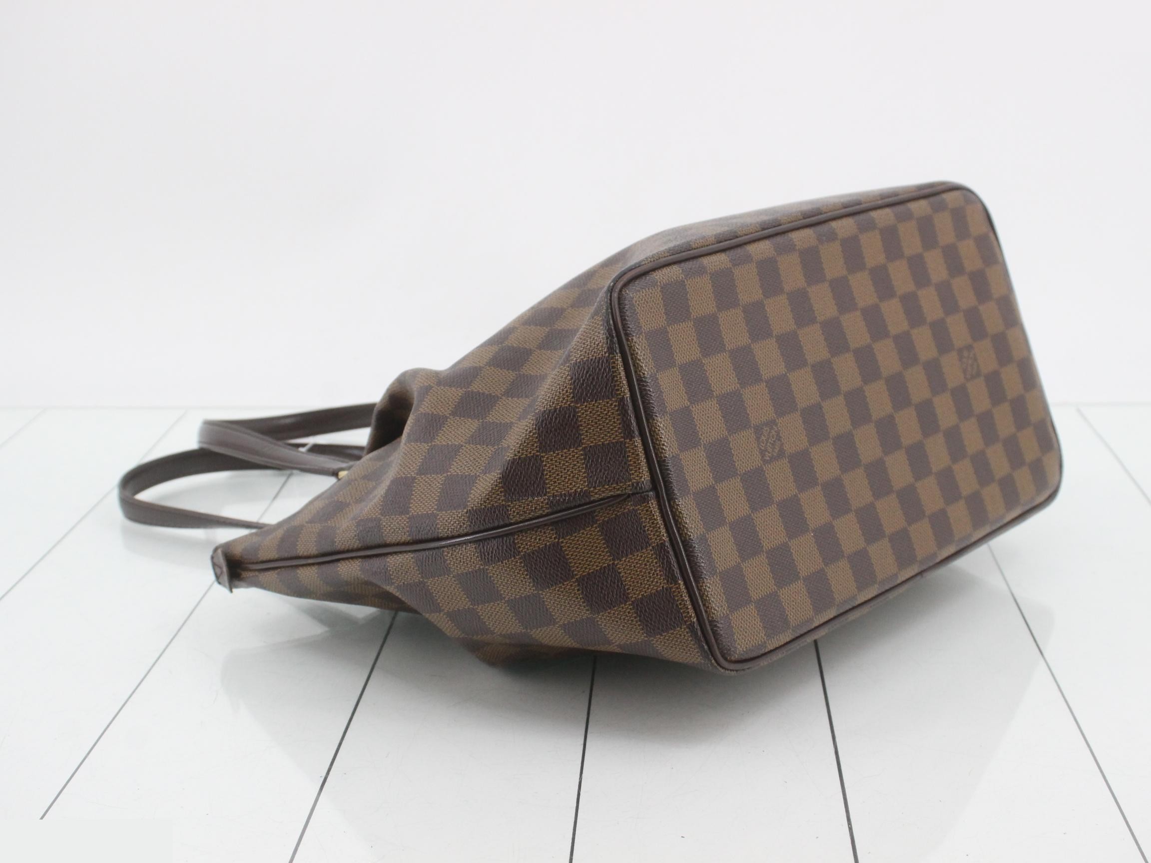 Westminster GM Damier Ebene Brown Tote Bag — view 5