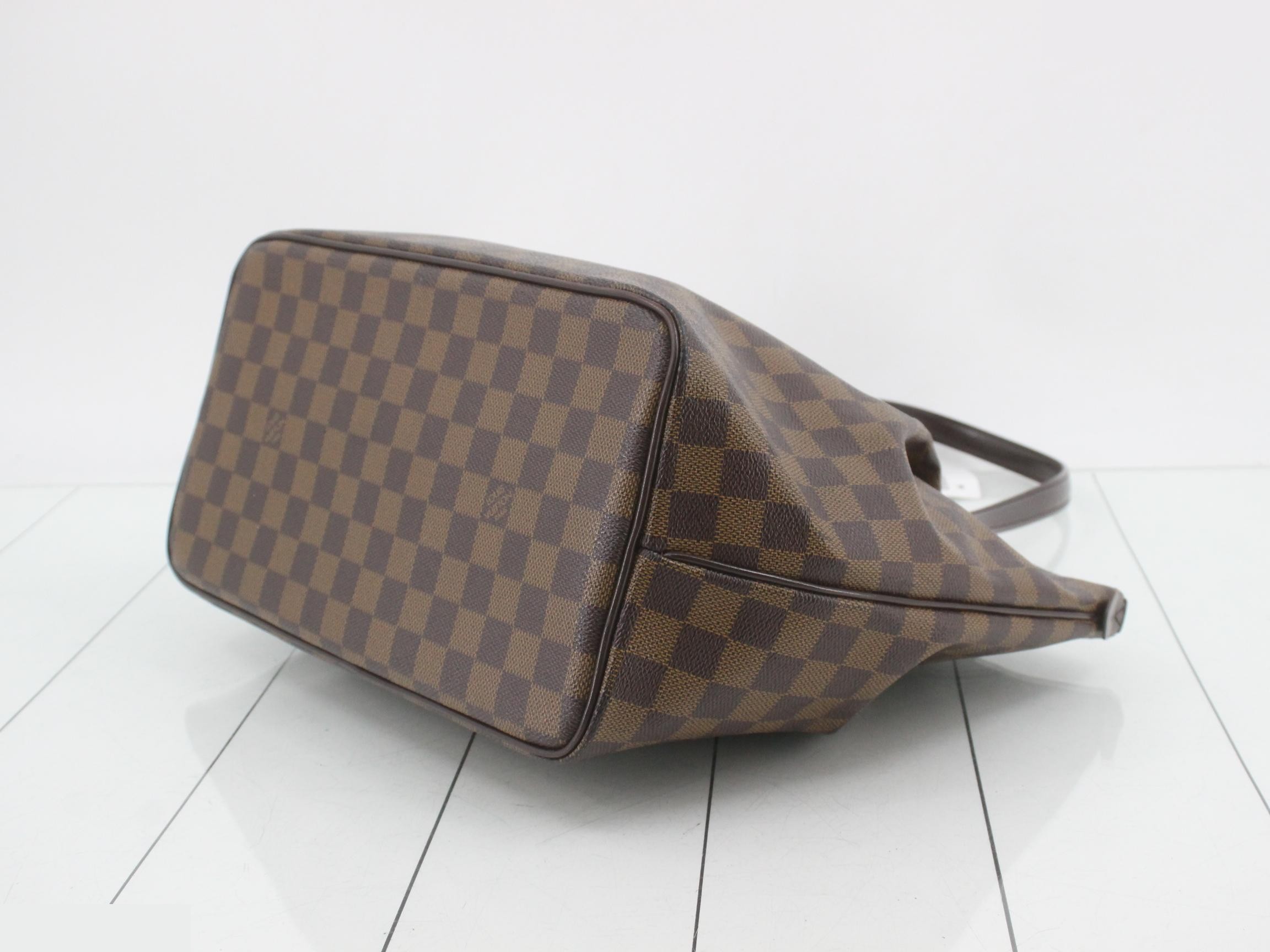 Westminster GM Damier Ebene Brown Tote Bag — view 6