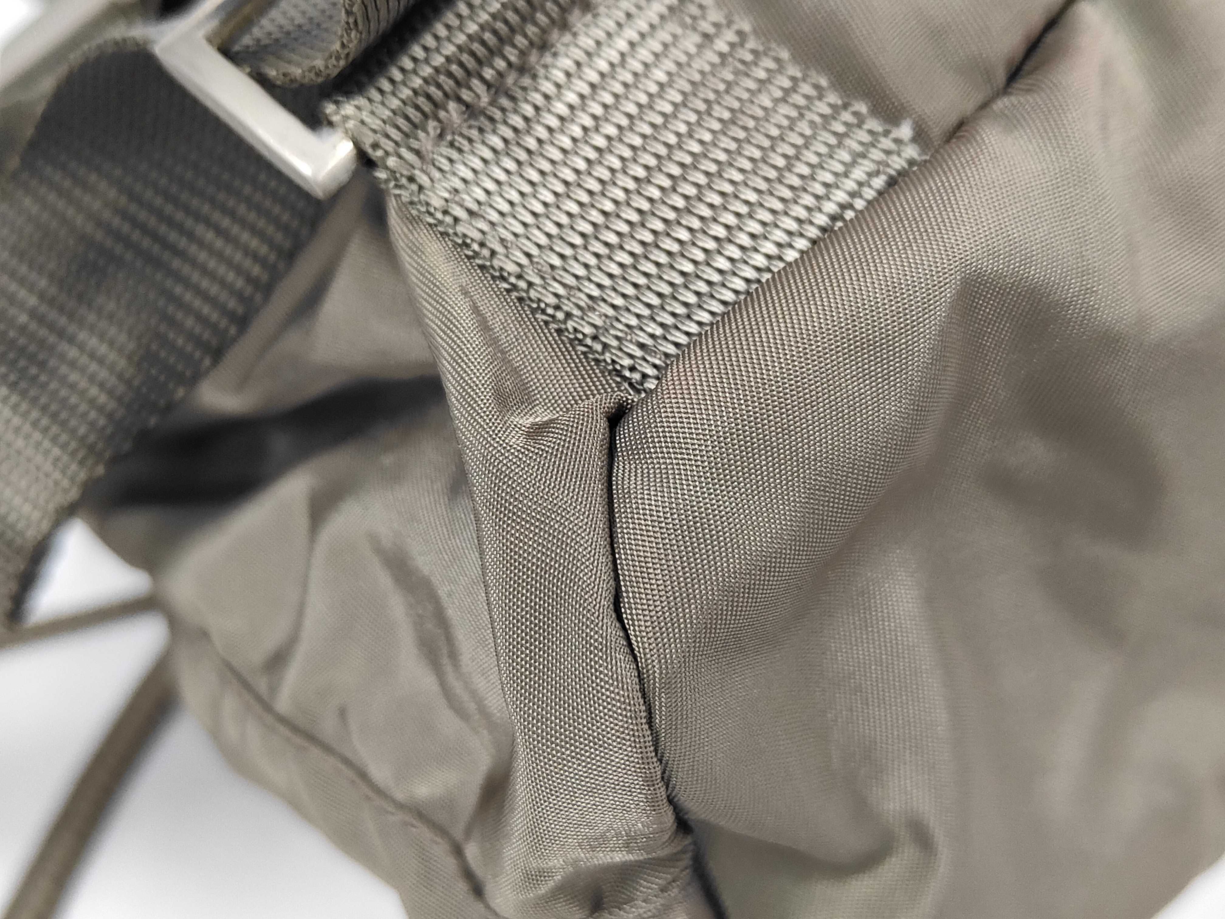 nylon backpack, khaki. — view 3