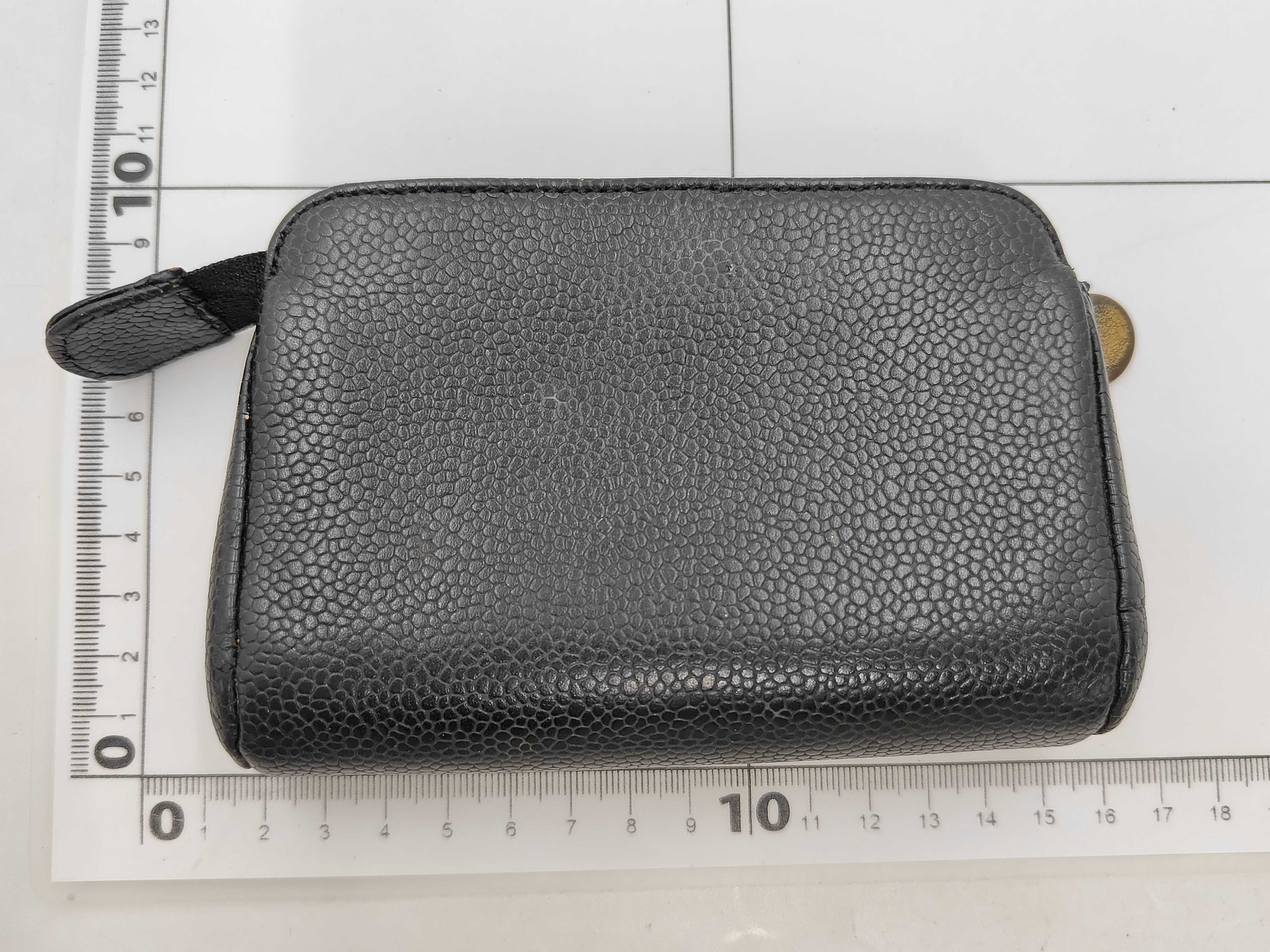 Caviar Skin Logo Pouch — view 2