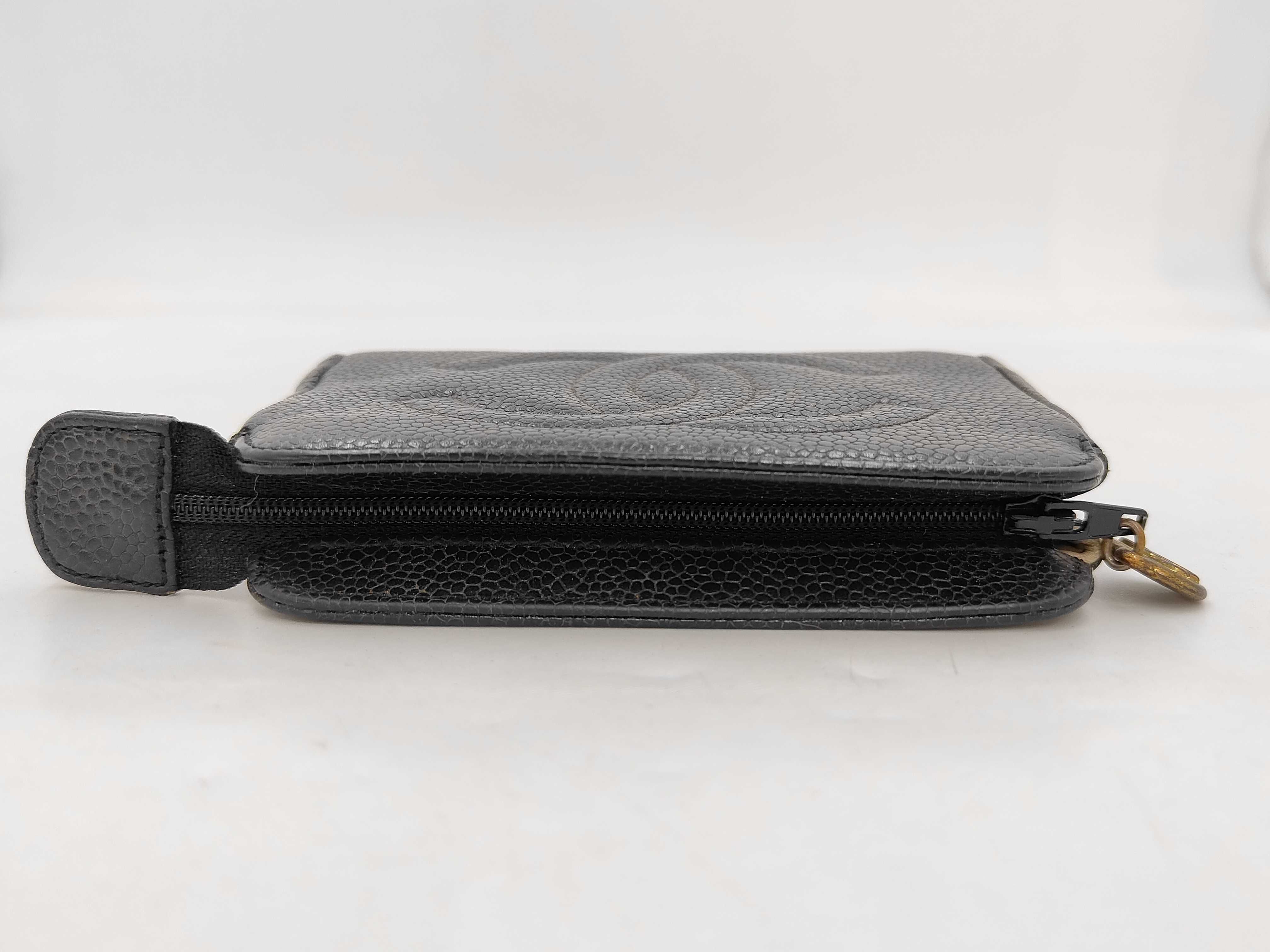Caviar Skin Logo Pouch — view 5