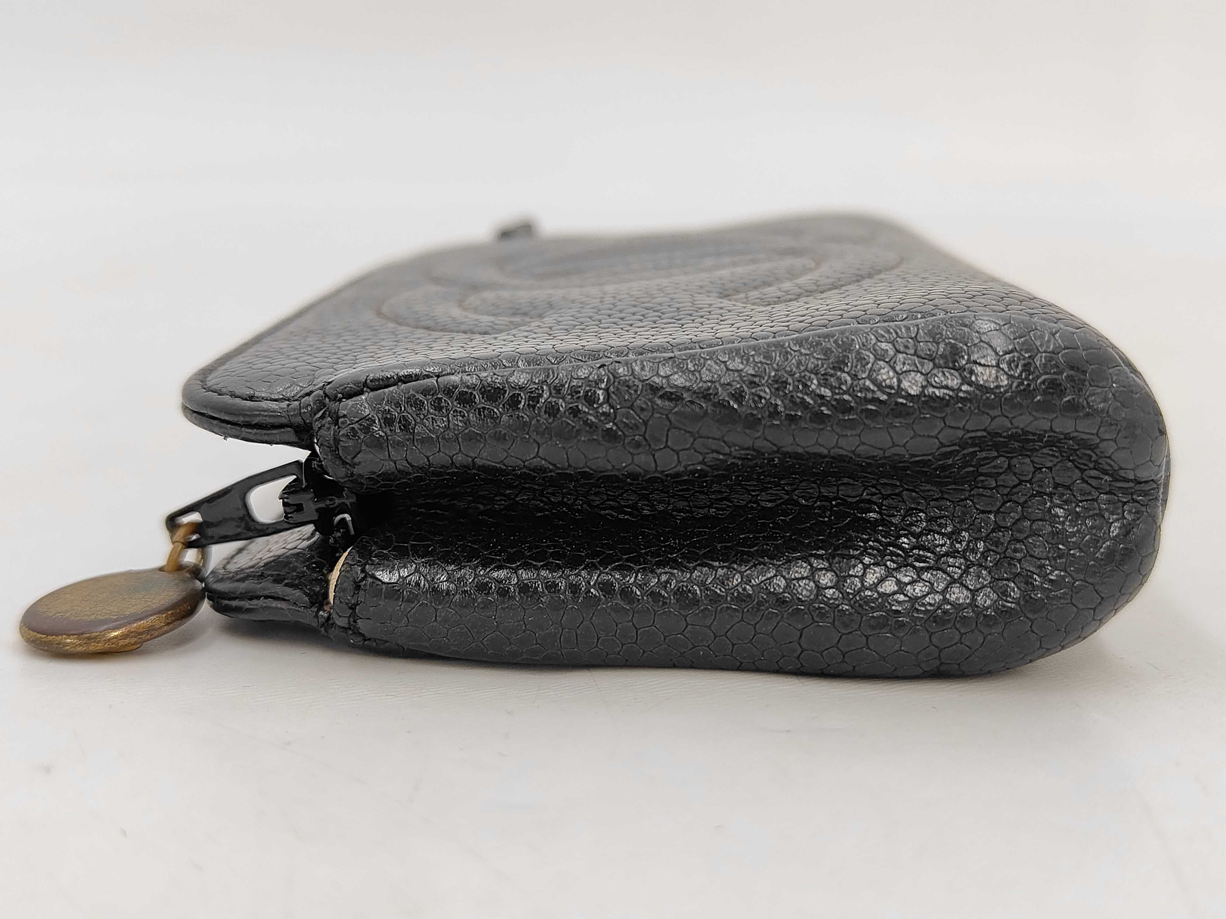 Caviar Skin Logo Pouch — view 6