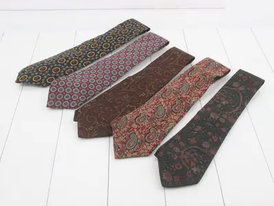 ties, set of 5