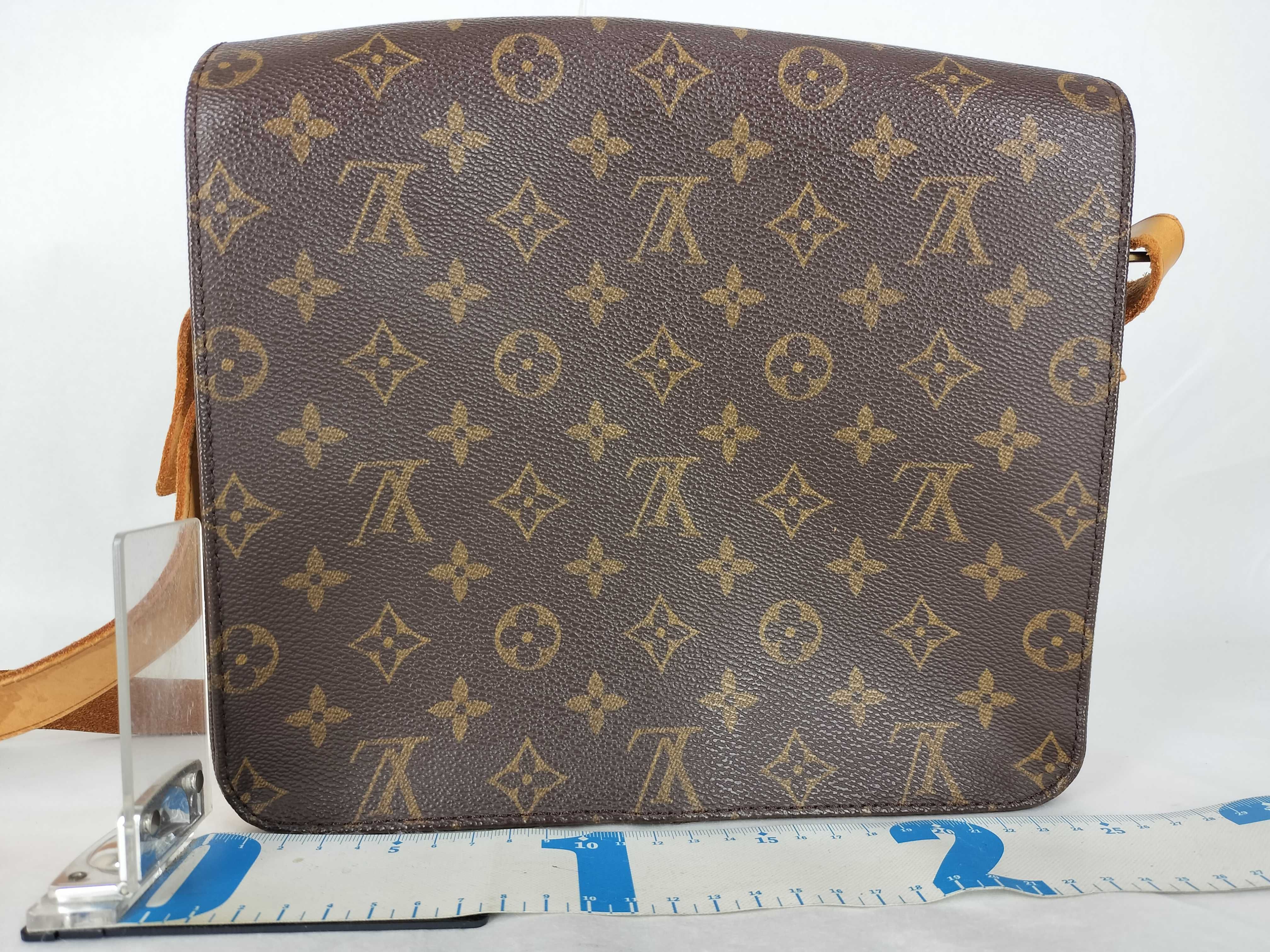 Monogram Vuitton Cartouchiere GM Shoulder Bag — view 2