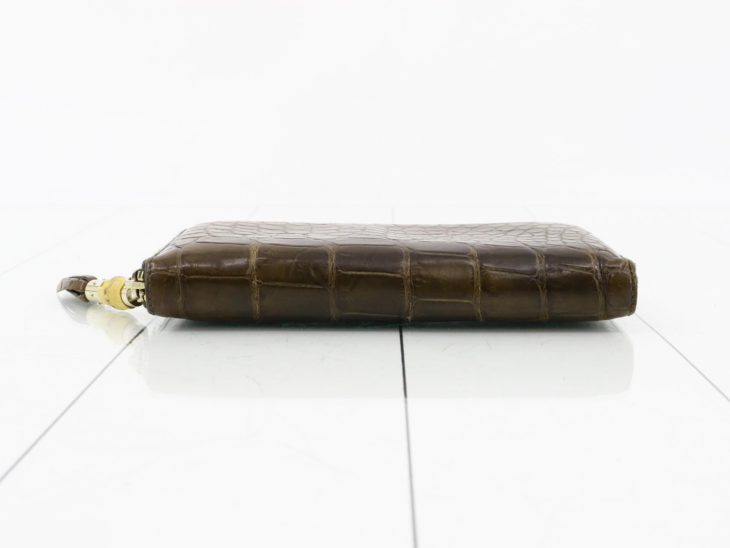 Bamboo long wallet — view 3