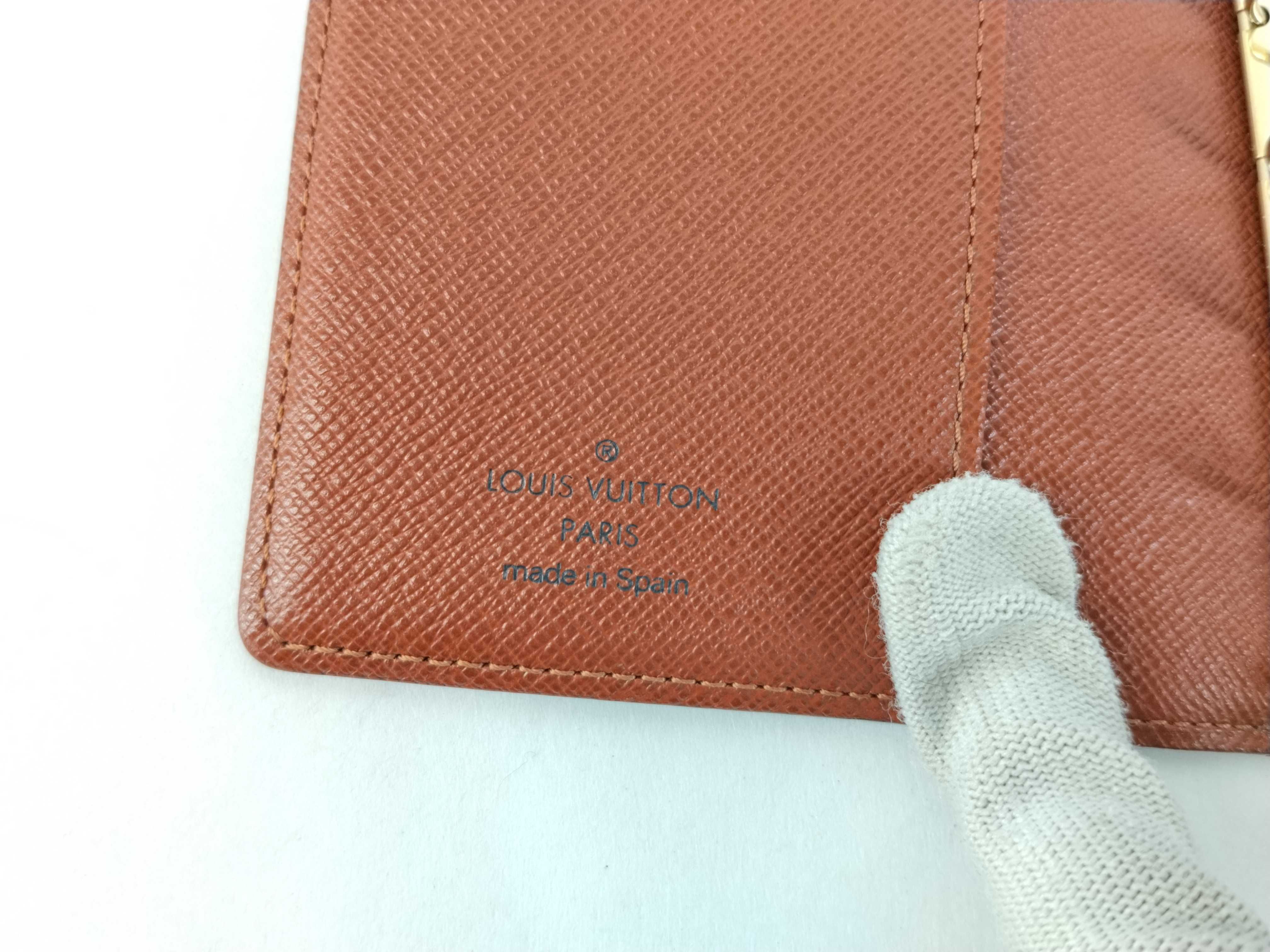 Monogram Notebook Cover R20005 Agenda PM CA1010 Wallet — view 10