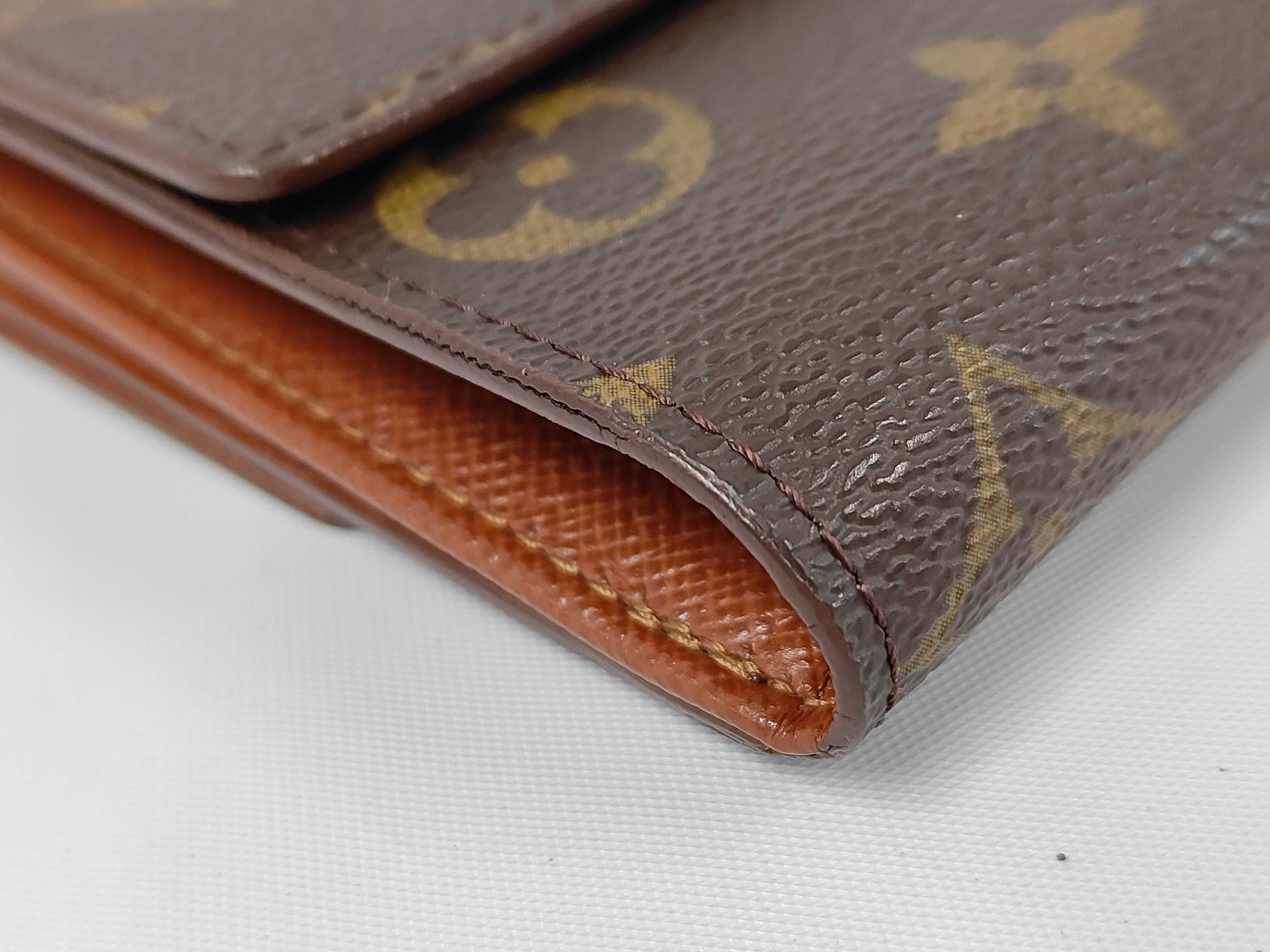 Monogram Portemonnaie Billet Carte Credit Double Snap Wallet — view 3