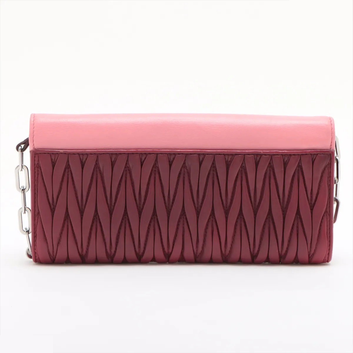 Matelassé Chain Wallet Shoulder Bag — view 2