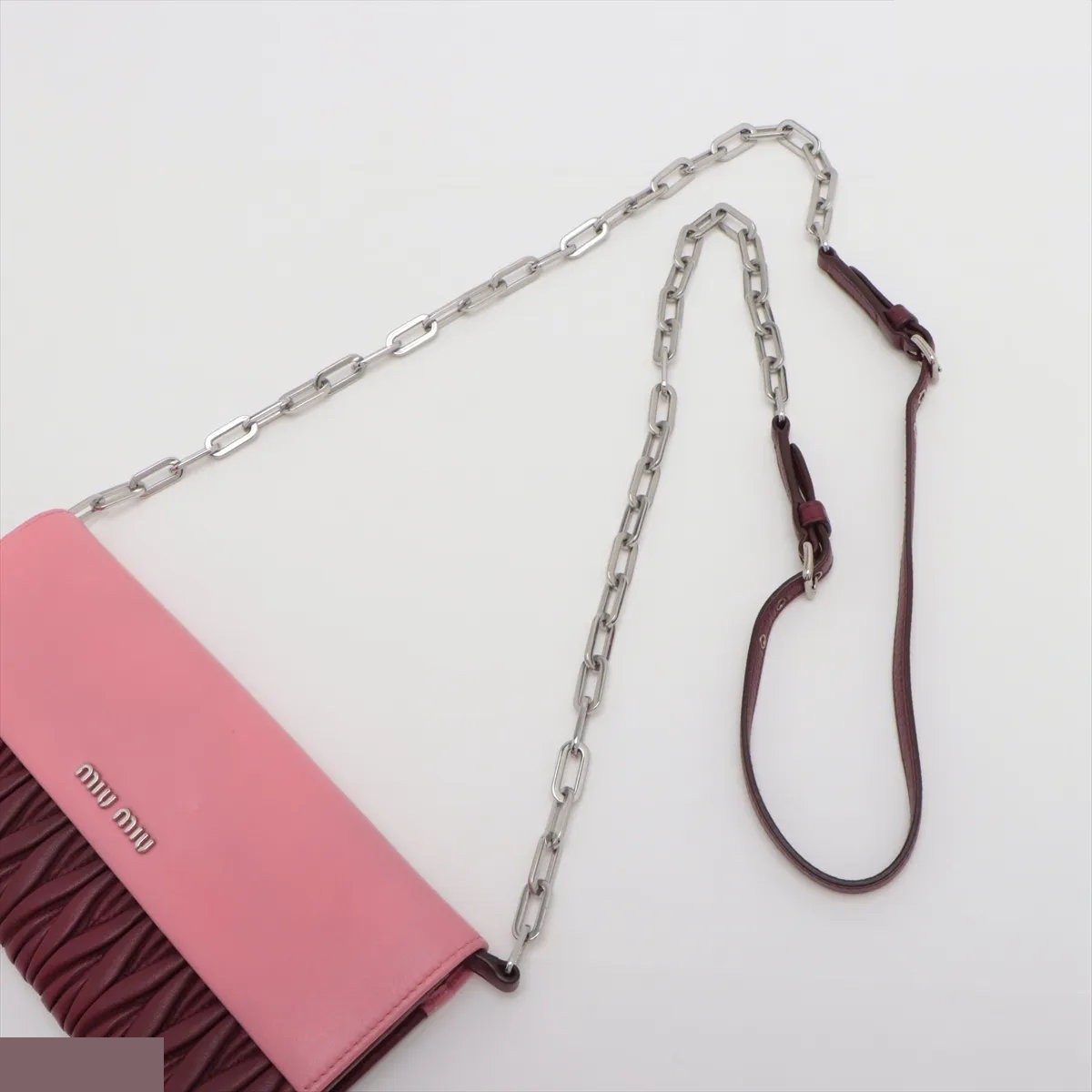 Matelassé Chain Wallet Shoulder Bag — view 5
