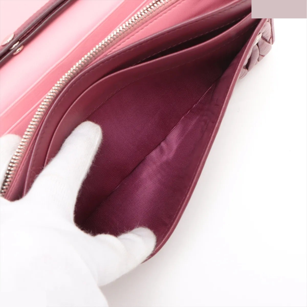 Matelassé Chain Wallet Shoulder Bag — view 9