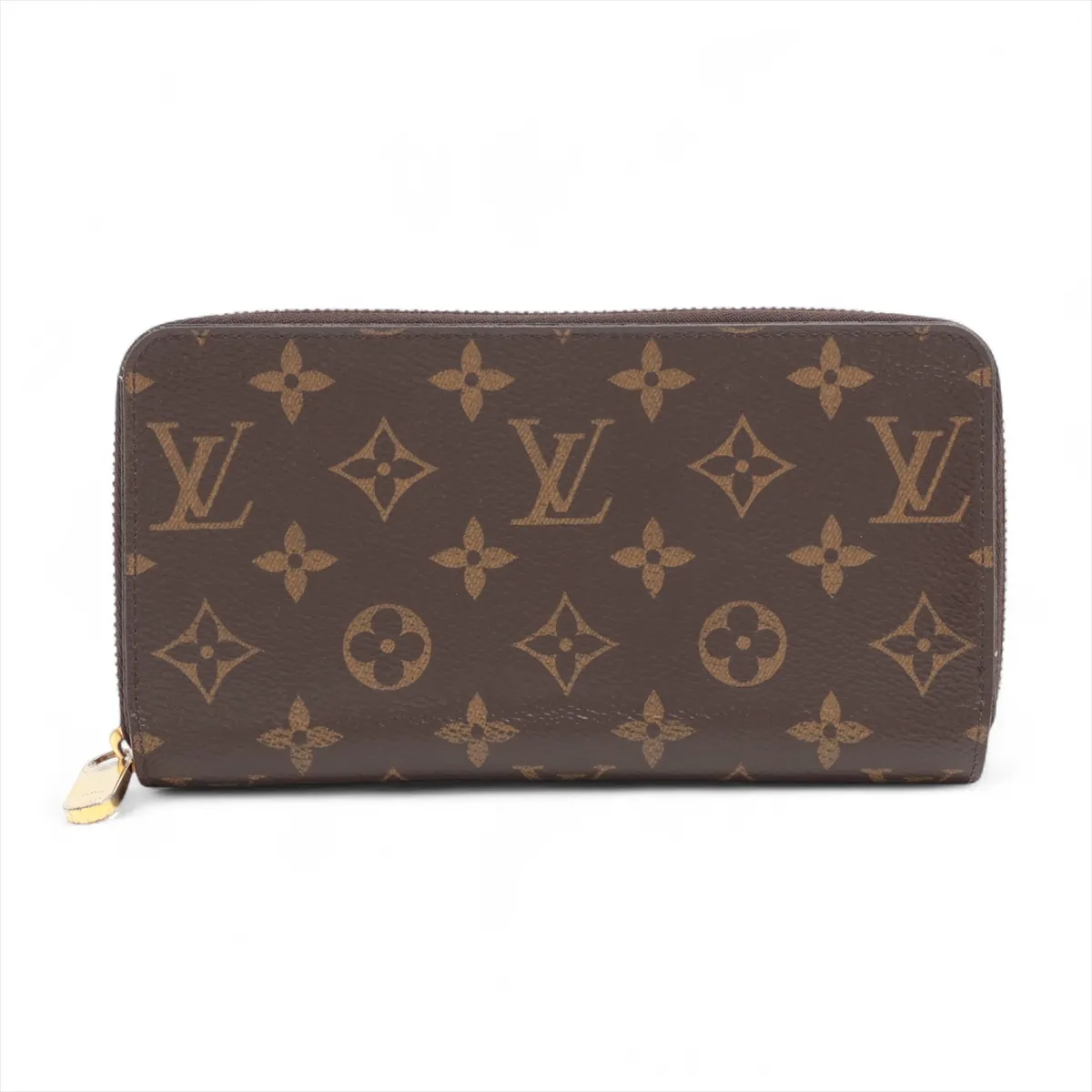 Monogram Zippy Wallet M41896 Coquelicot Round Zip Wallet (RFID detected)