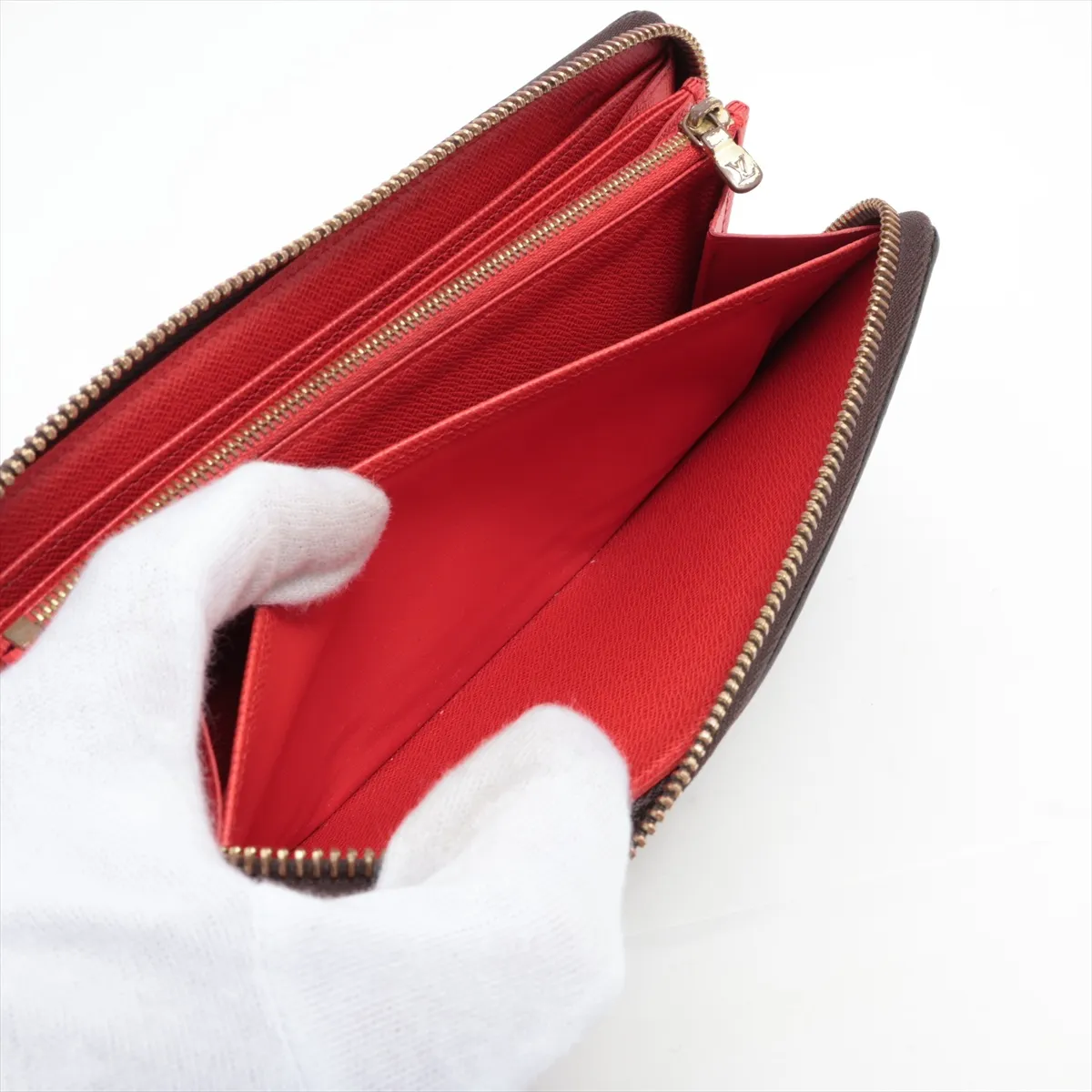Monogram Zippy Wallet M41896 Coquelicot Round Zip Wallet (RFID detected) — view 9