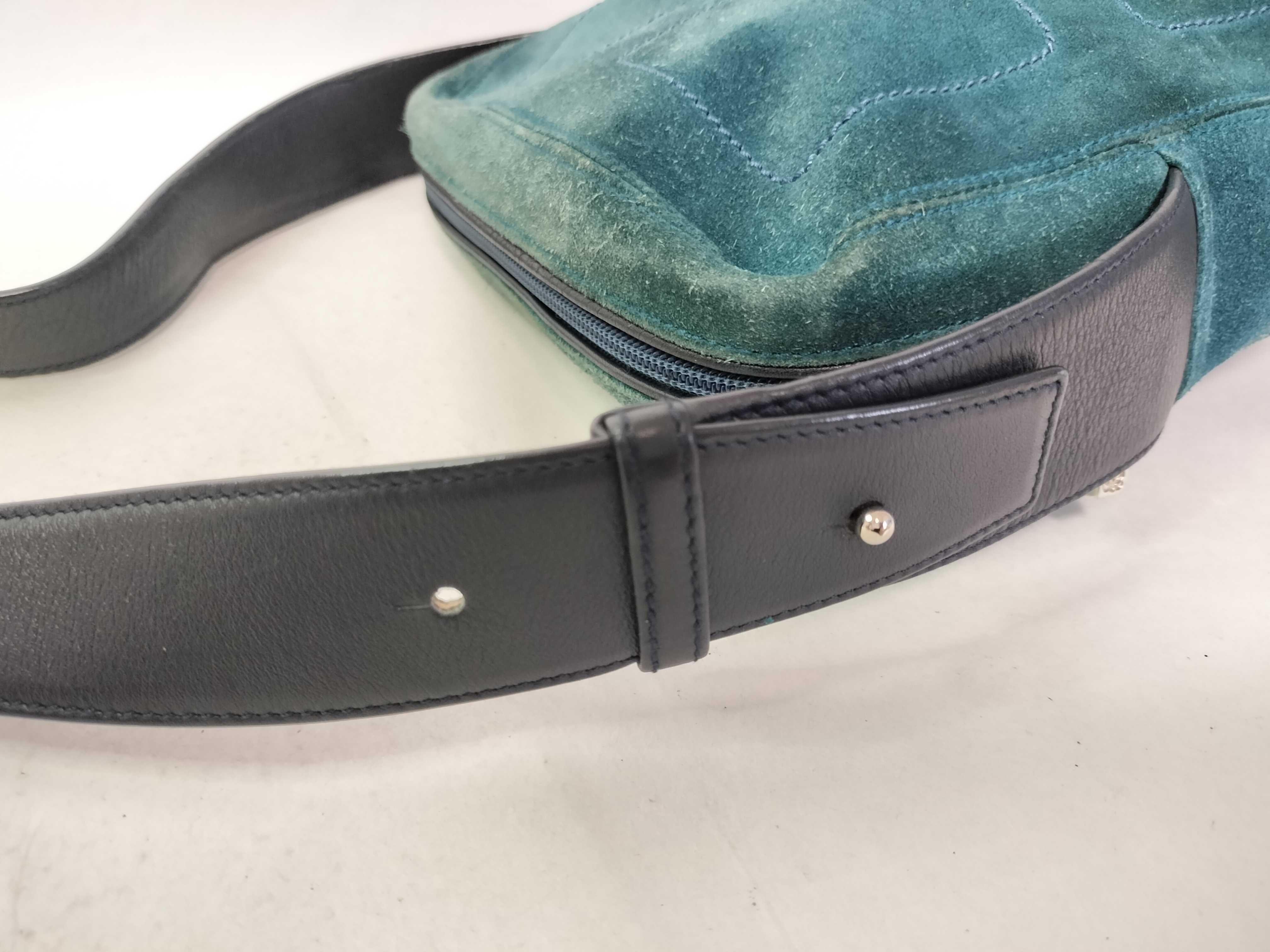 One-Shoulder Suede Shoulder Bag — view 6