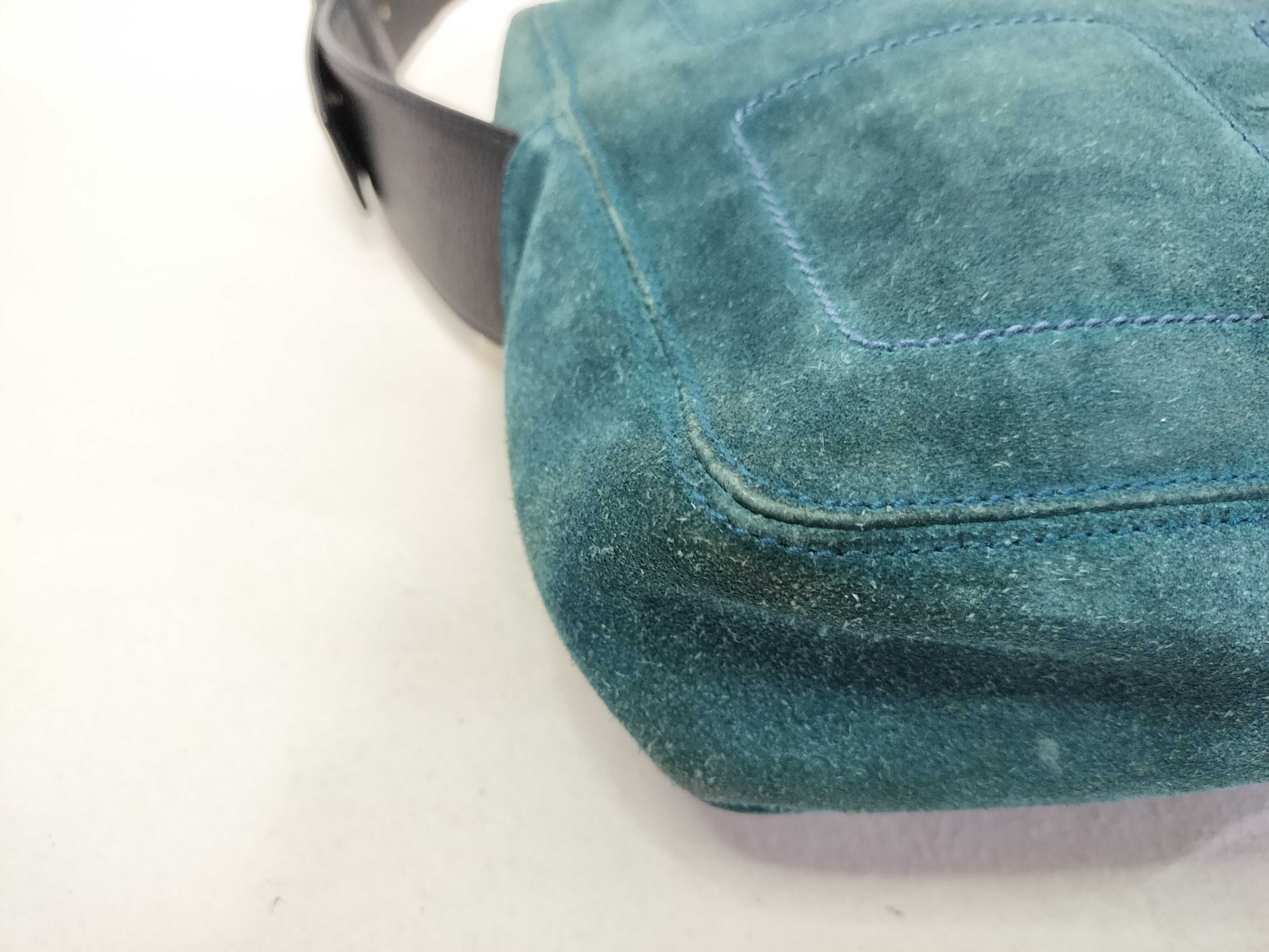 One-Shoulder Suede Shoulder Bag — view 10