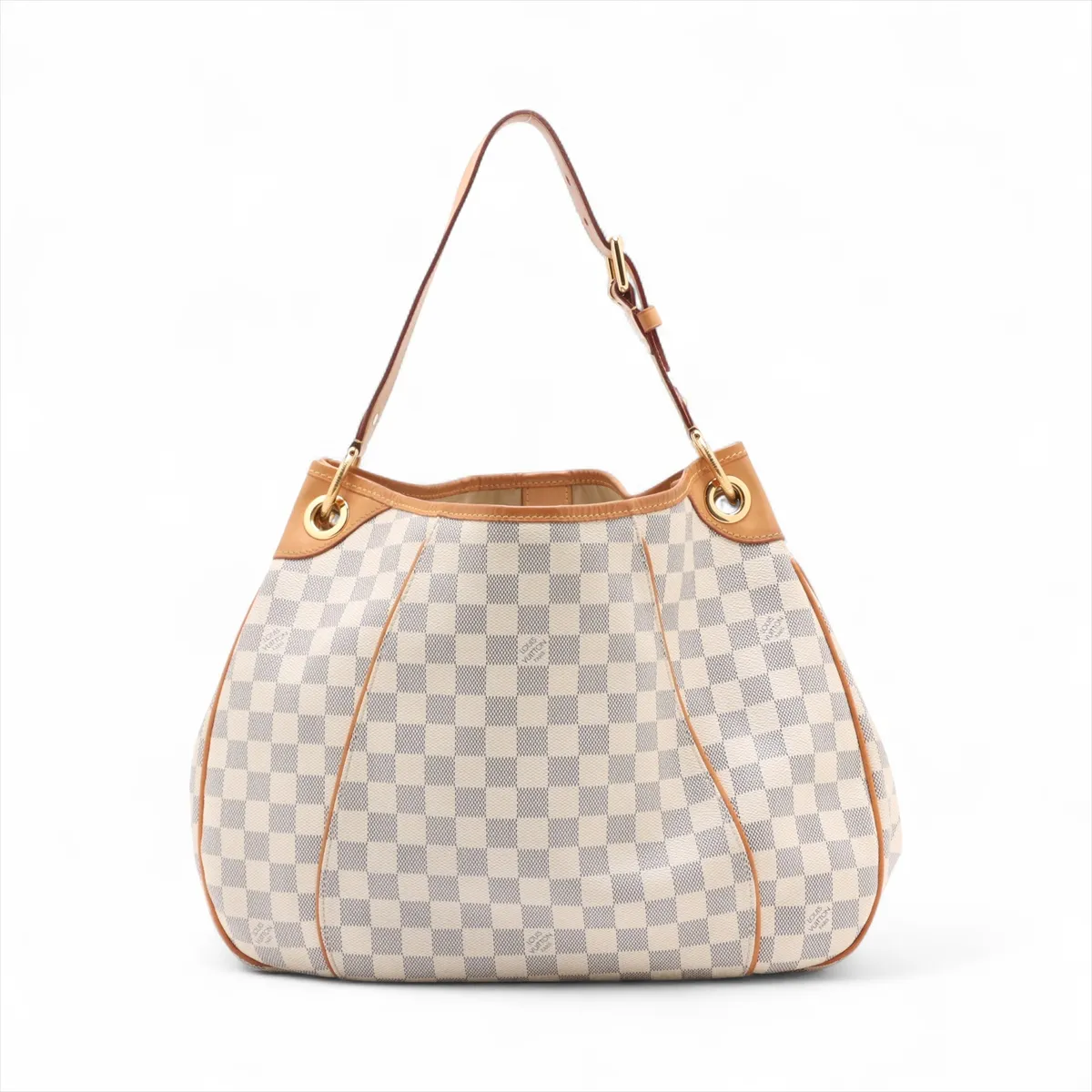Damier Azur Galliera PM N55215 MI4120 White — view 2
