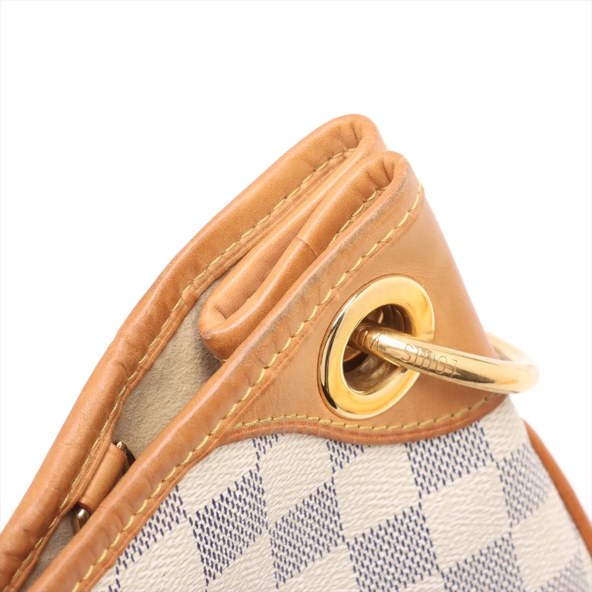 Damier Azur Galliera PM N55215 MI4120 White — view 11