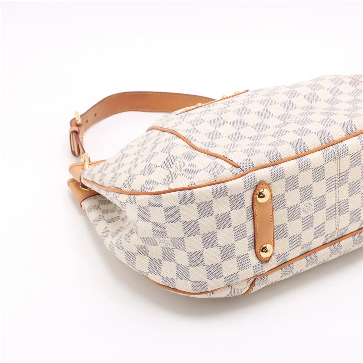 Damier Azur Galliera PM N55215 MI4120 White — view 4