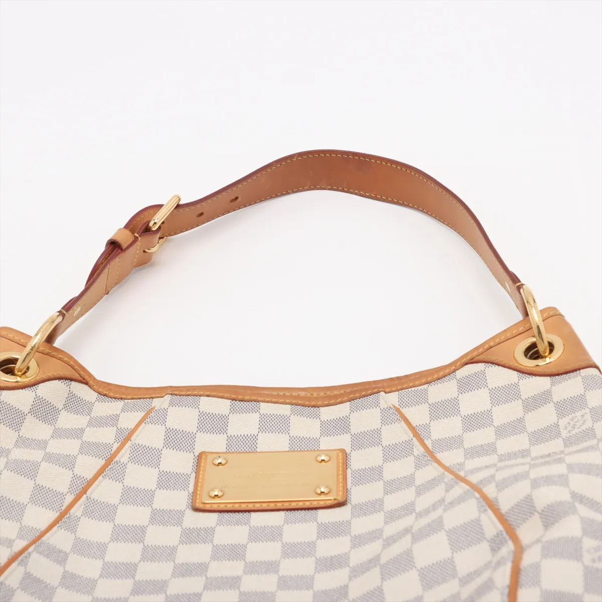 Damier Azur Galliera PM N55215 MI4120 White — view 6